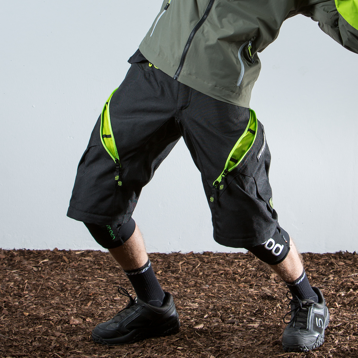 Pánské tričko Platzangst - Logo Tee, lime