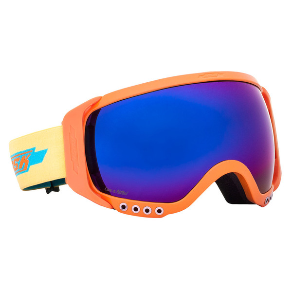 VZOREK Lyžařské brýle KASK - MASK 4 ORANGE, oranžová VLT Cat 3 (ROZBALENO SKLADEM)