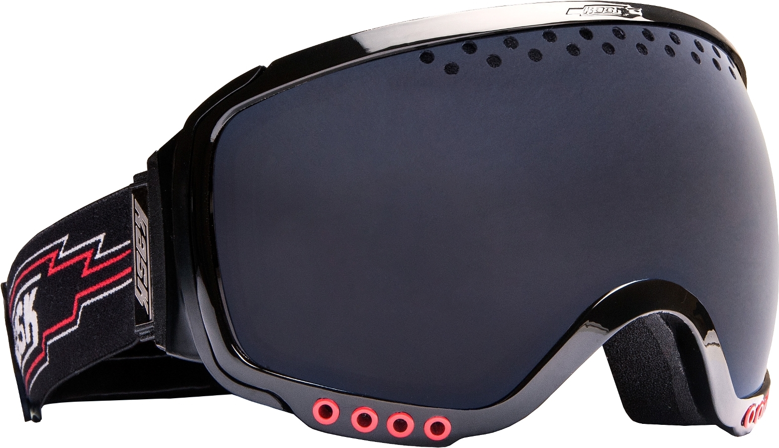 VZOREK Lyžařské brýle KASK - MASK 4 Rodder, černá VLT Cat 3(ROZBALENO SKLADEM)