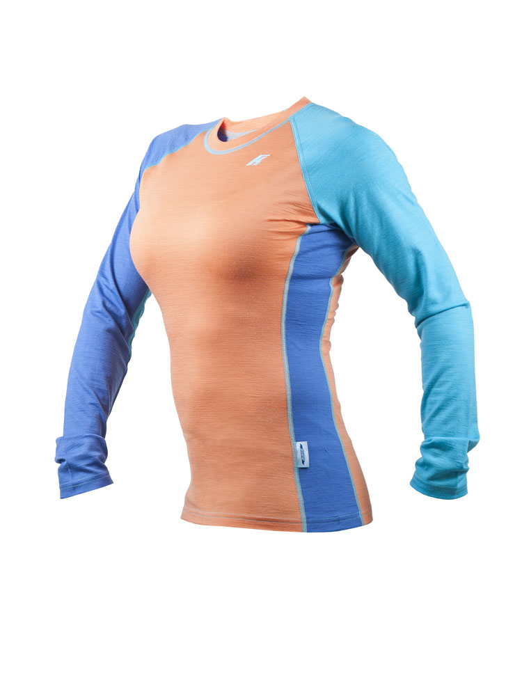 Dámské merino kalhoty KASK - Longjohn 200 Woman, nectarine