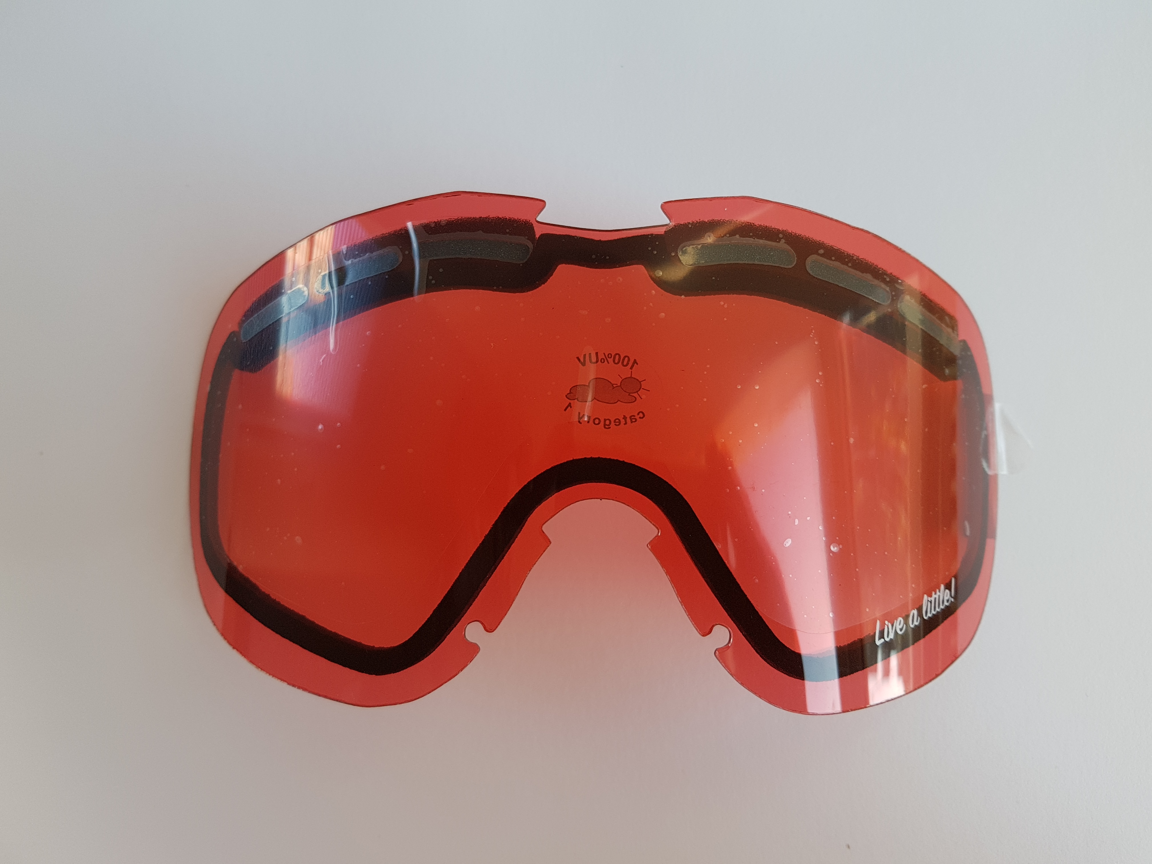 Zorník k lyžařským brýlím KASK - Lens Mask 2 Pink Tinted VLT Cat 1