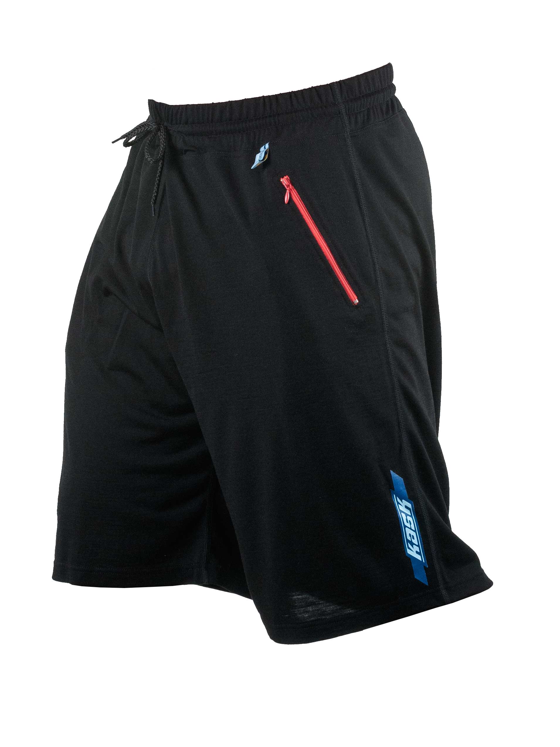 Pánské merino tričko/mikina KASK - Hoodie 160, černá