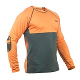 Pánské merino tričko KASK - Mens Crew HOT 160, oranžová