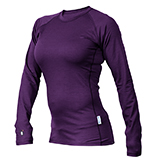 Dámské merino tričko KASK - W's Crew WARM 160, fialová