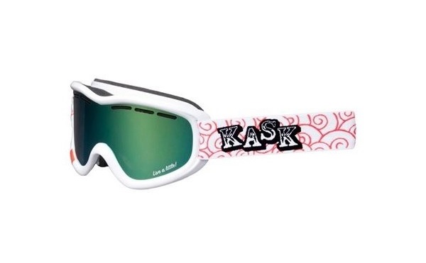 Lyžařské brýle KASK - MASK 2 White II, bílá, VLT Cat 3