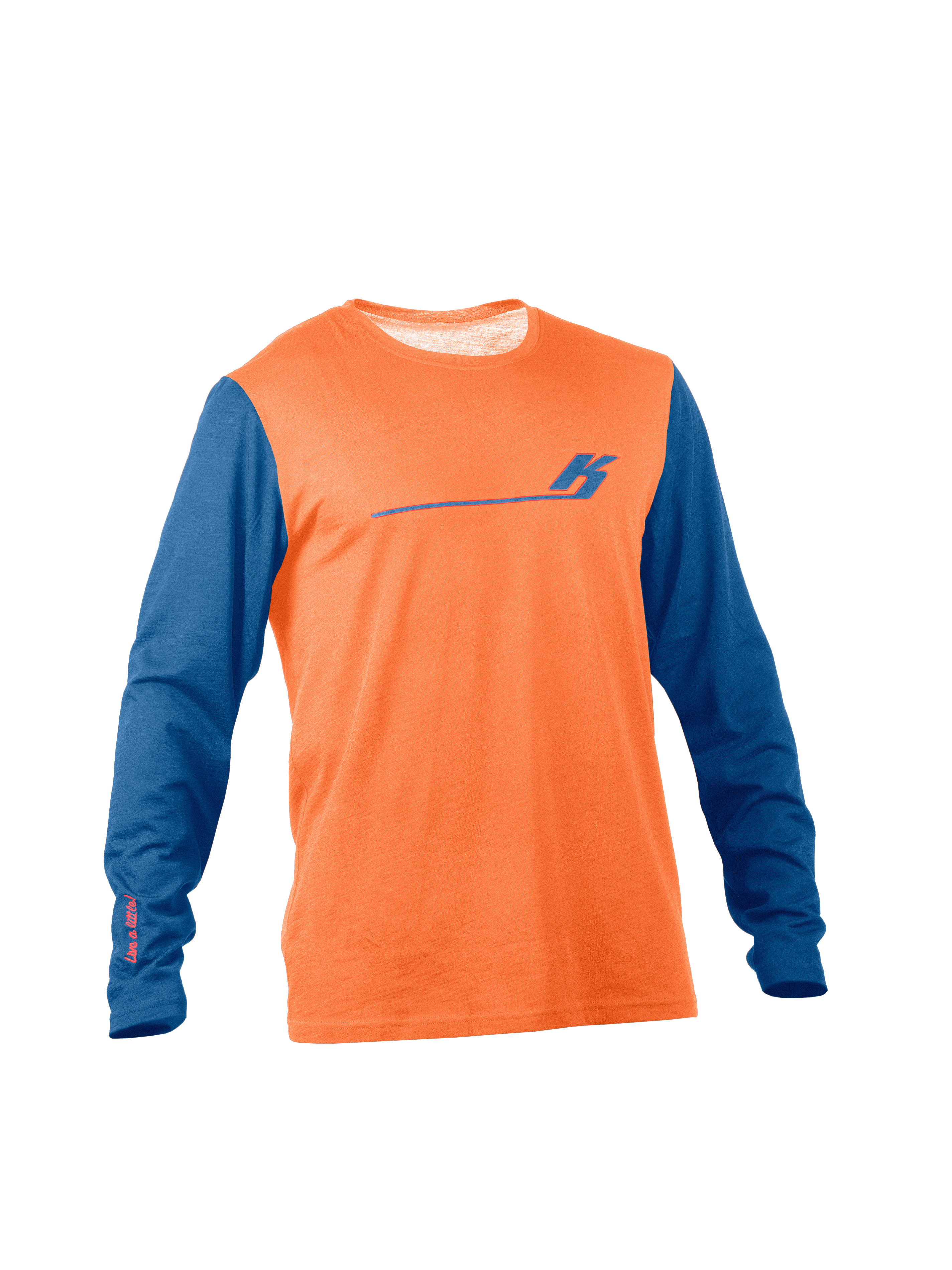 Merino podkolenky KASK - Thrillers, oranžová