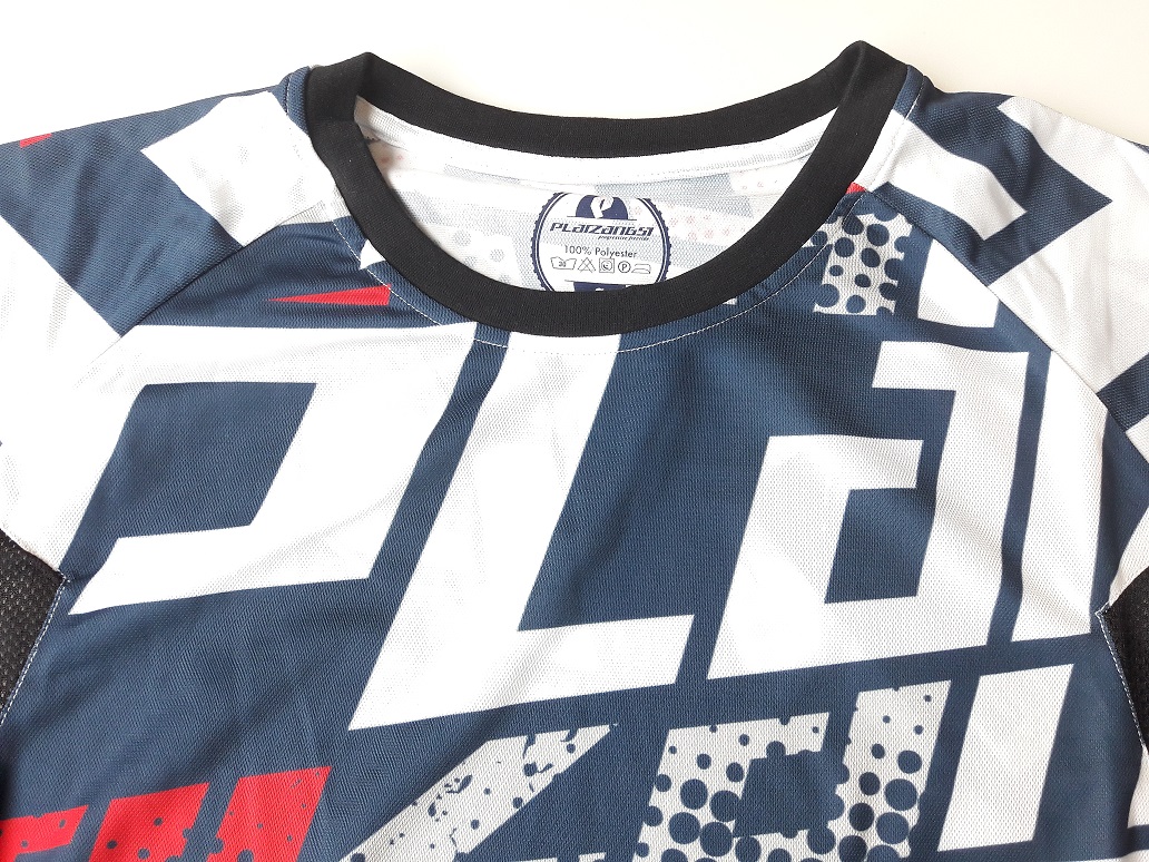 Pánský freeride dres Platzangst - Blockz, blue