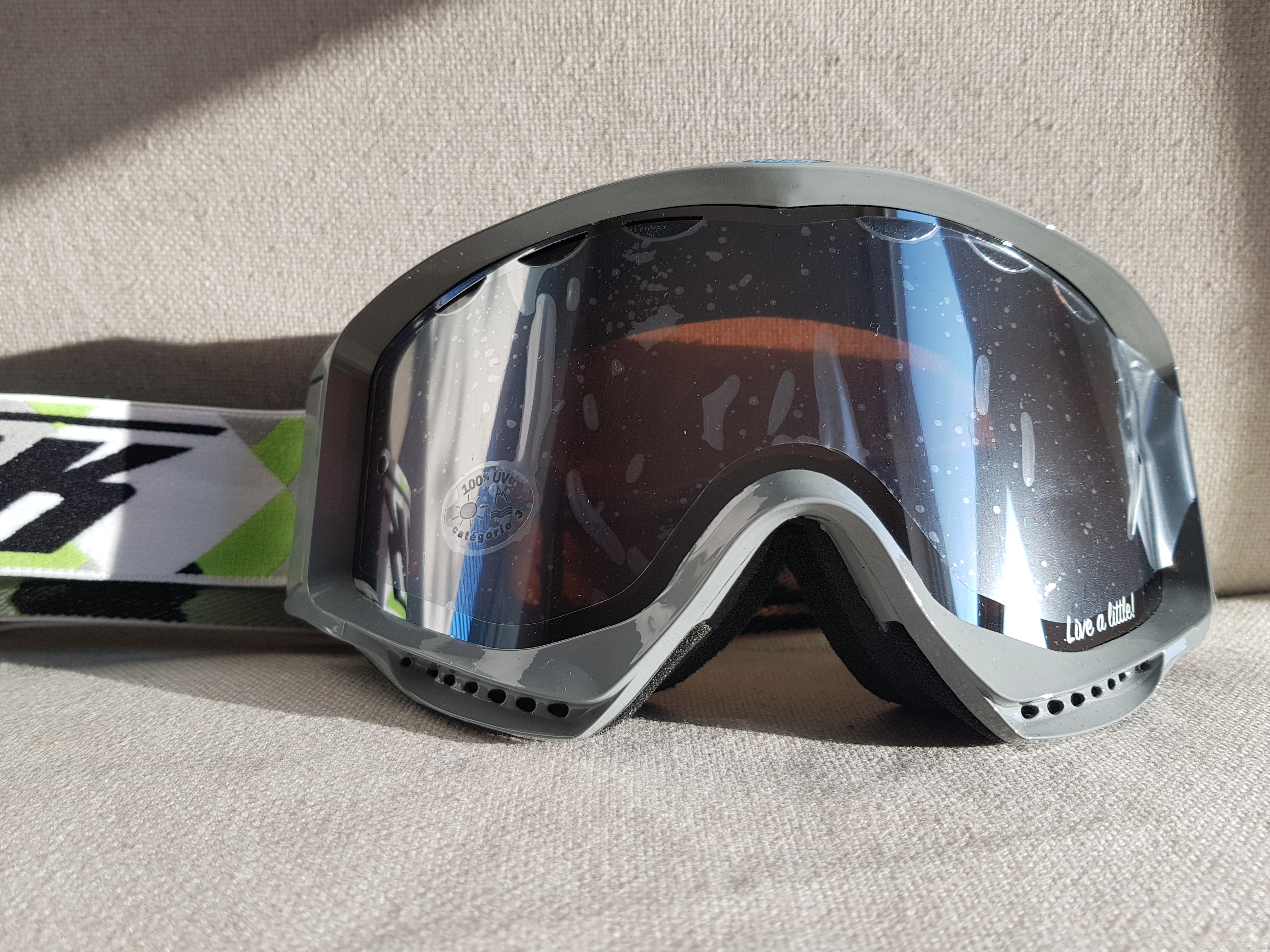 Lyžařské brýle KASK - MASK 3 Be Square, cool grey, VLT Cat 3