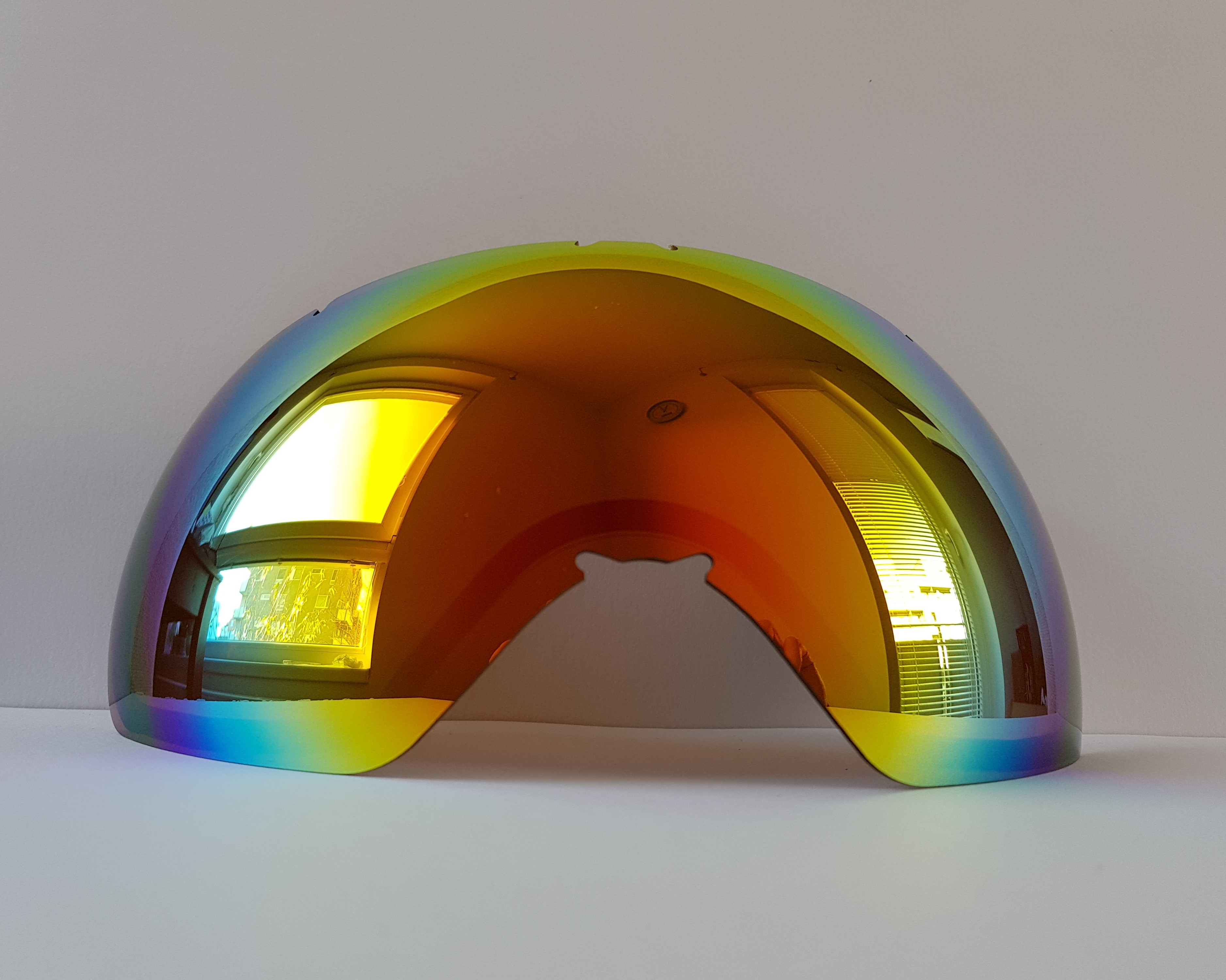 Zorník k lyžařským brýlím KASK - Lens Mask 4 II. Red Fire Mirror, VLT Cat 3