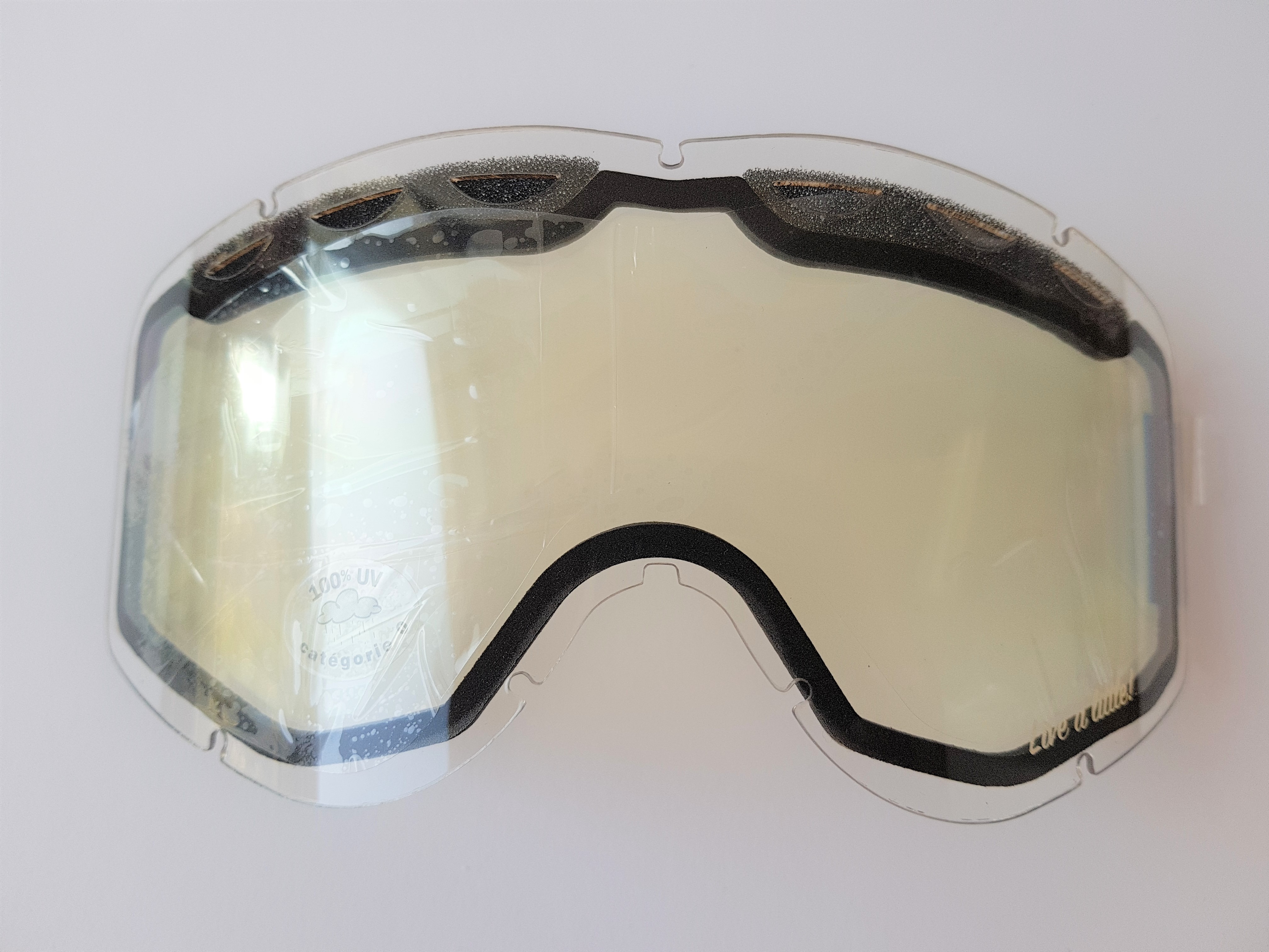 Zorník k lyžařským brýlím KASK - Lens Mask 3 Clear, VLT Cat 0