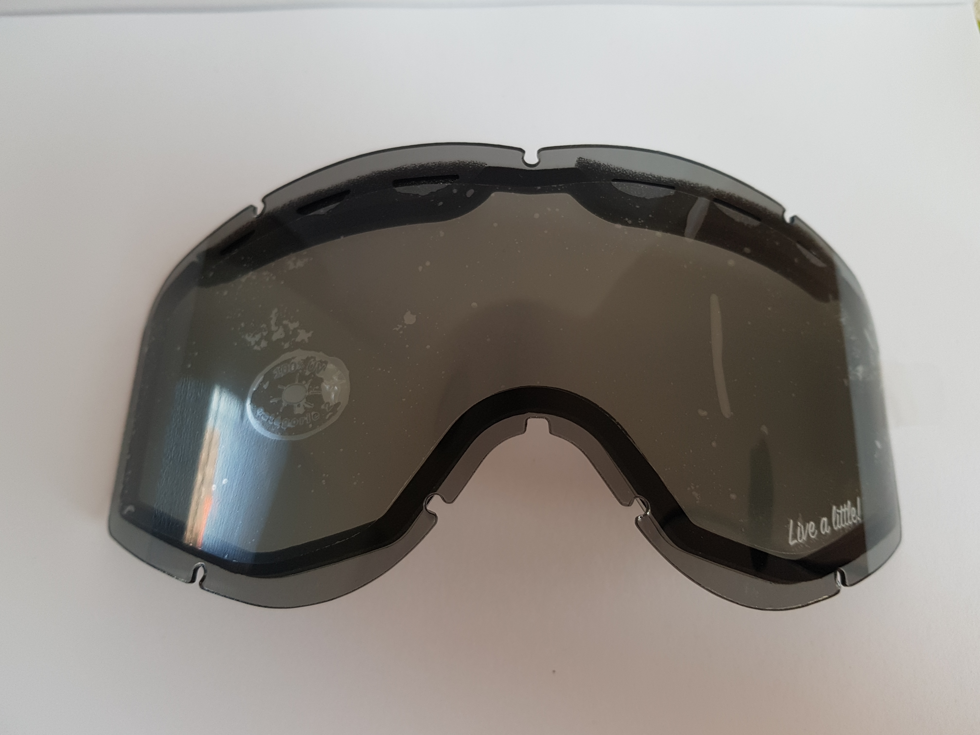 Zorník k lyžařským brýlím KASK - Lens Mask 3 Black Smoke, VLT Cat 2