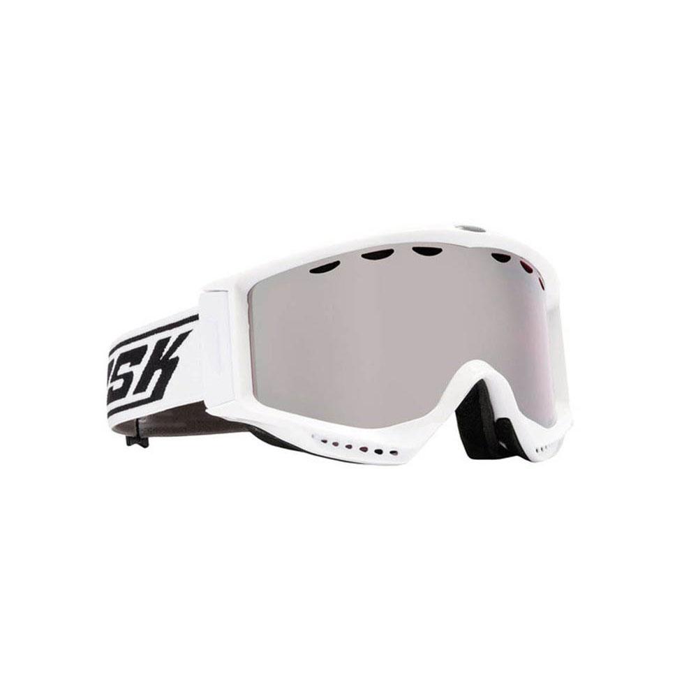 VZOREK Lyžařské brýle KASK - MASK 3 White, bílá VLT Cat 3 (ROZBALENO SKLADEM)