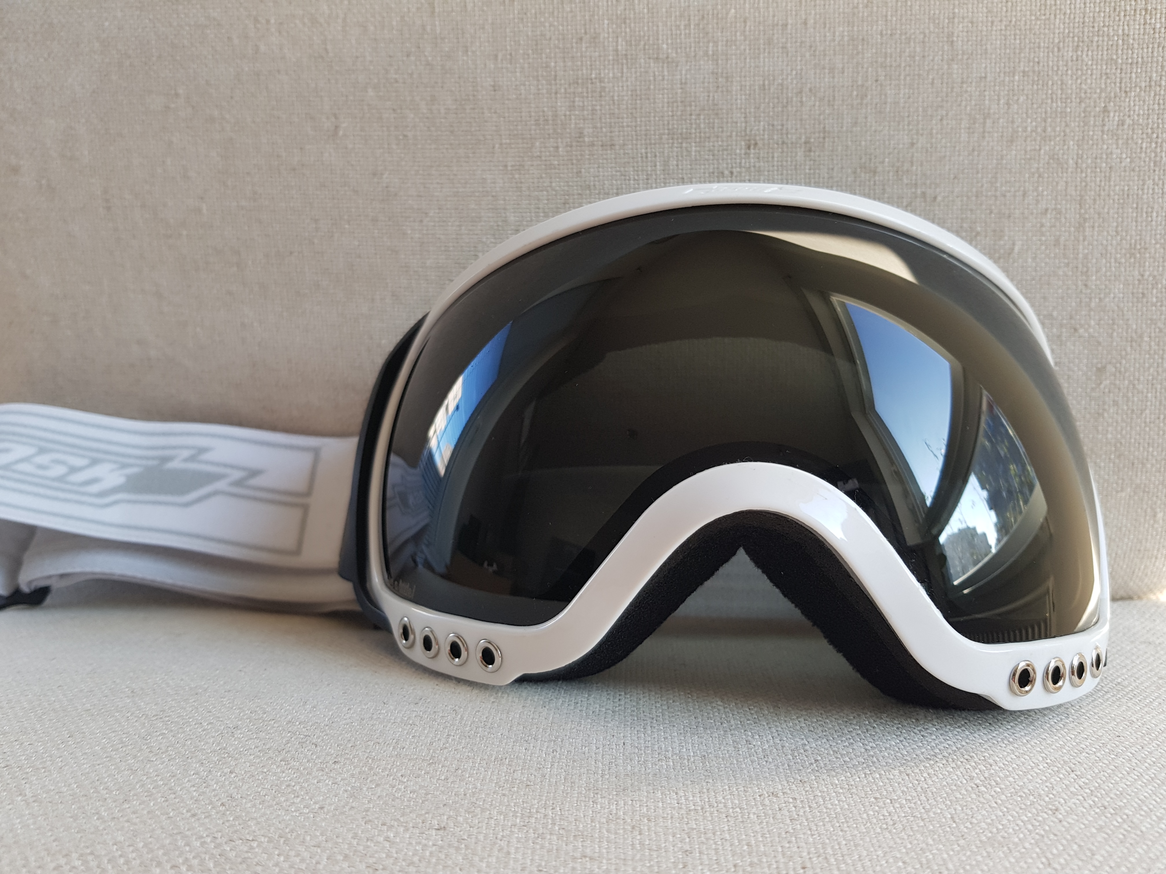 VZOREK Lyžařské brýle KASK - MASK 4 BW, černá/bílá VLT Cat 2 (ROZBALENO SKLADEM)