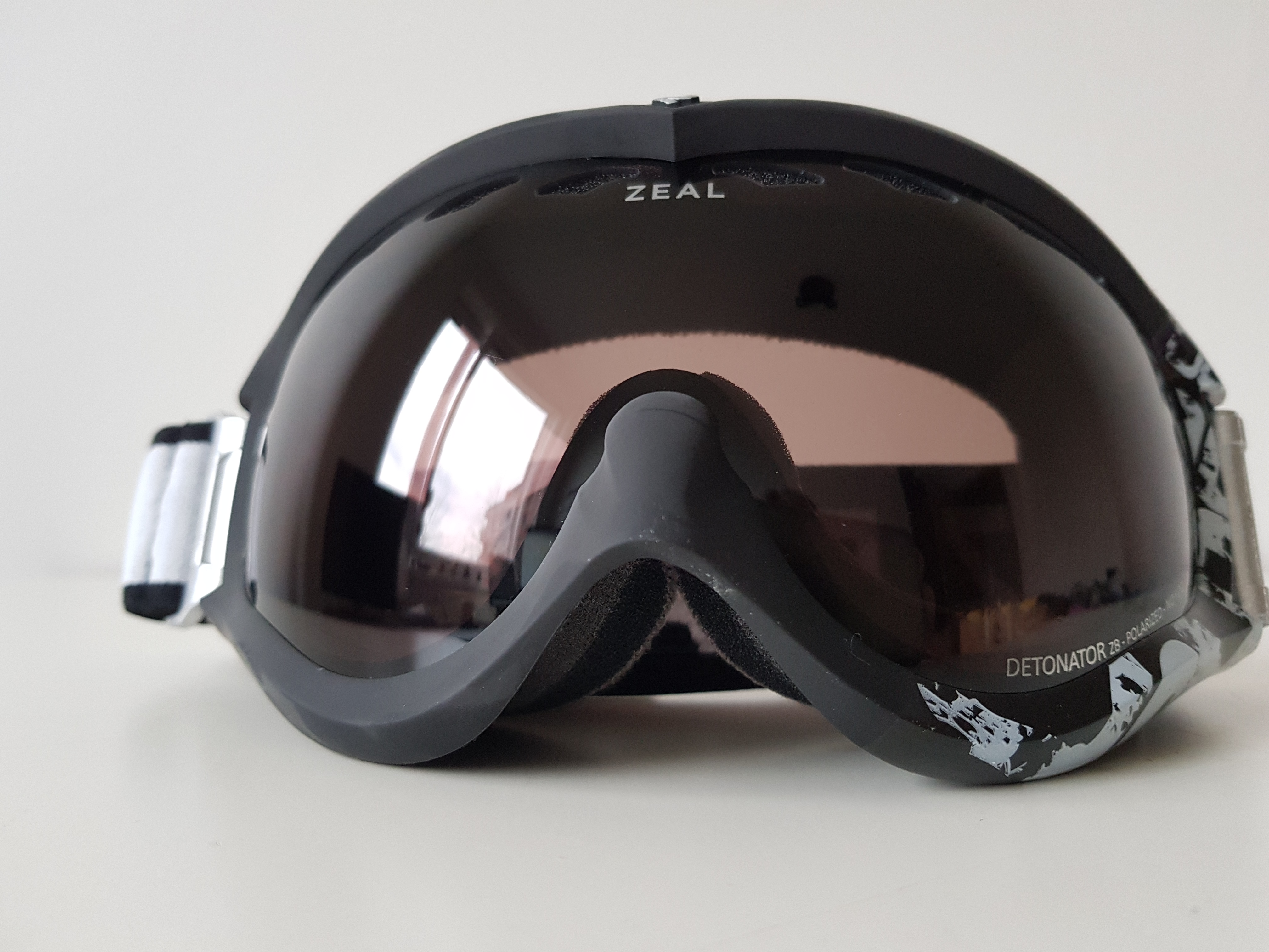 Lyžařské brýle Zeal - Detonator SPX, Satin Black