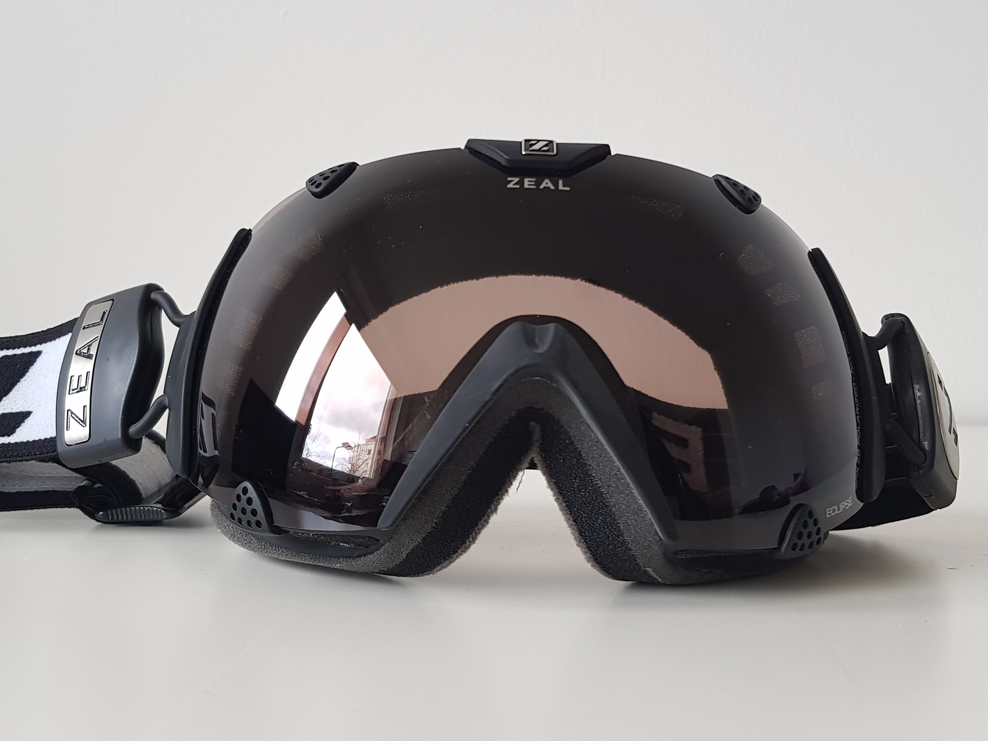 Lyžařské brýle Zeal - Eclipse SPX, Satin Black