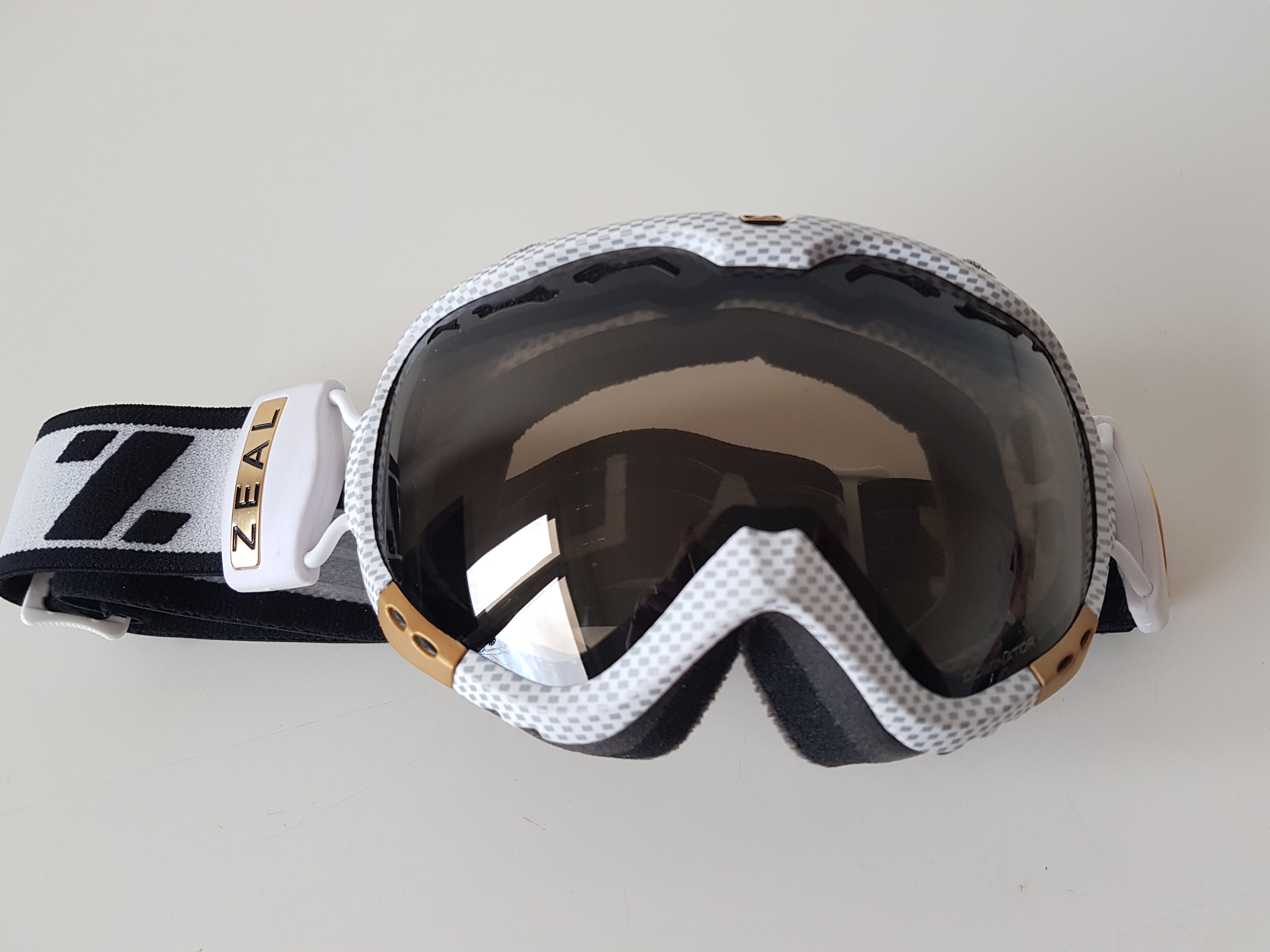 Lyžařské brýle Zeal - Dominator SPPX, Carbon Matte White