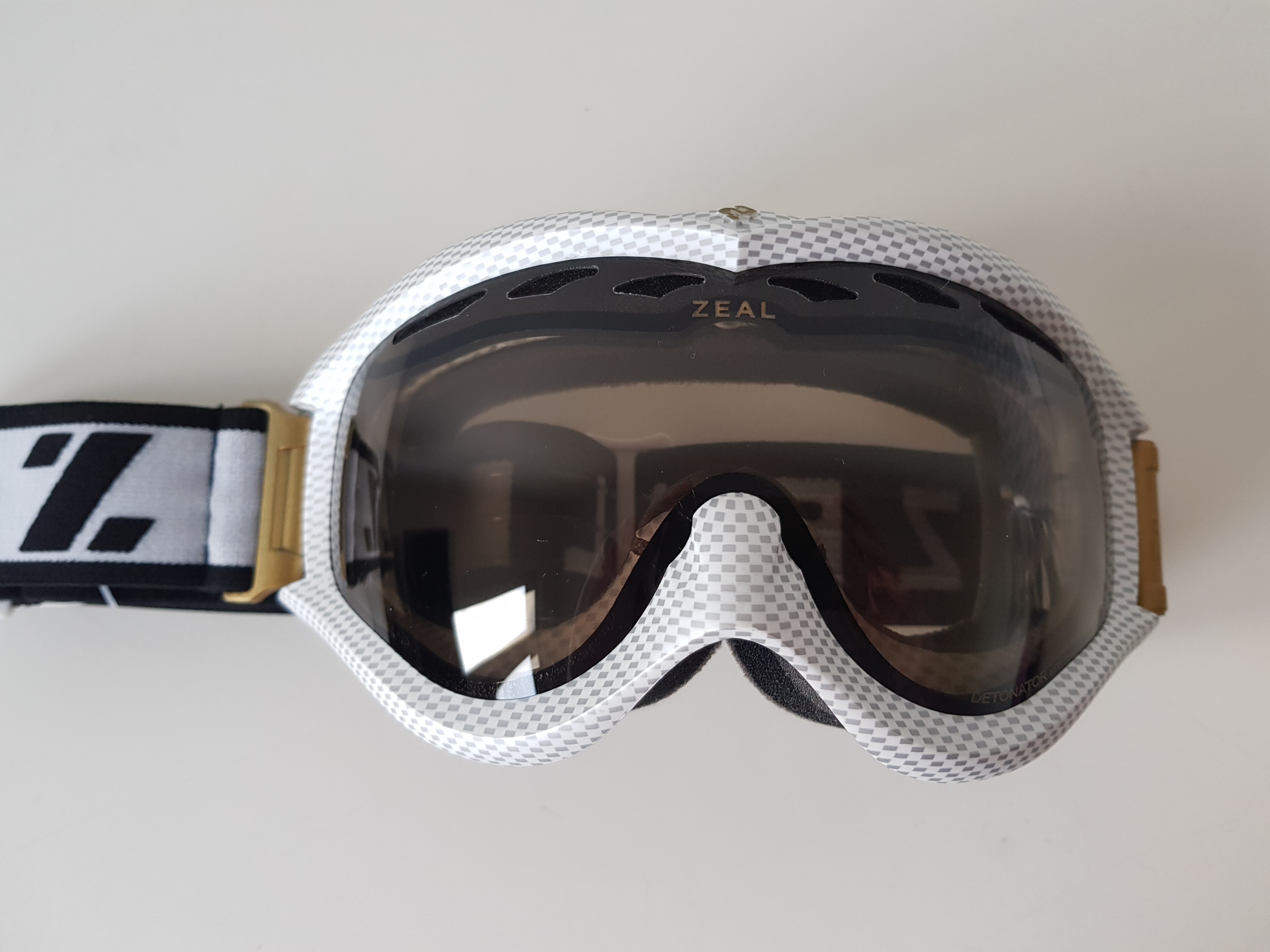 Lyžařské brýle Zeal - Detonator PPX, Carbon Matte White