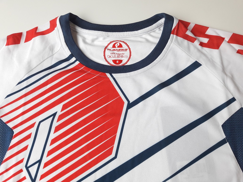 Pánský dres Platzangst - Meteor white blue