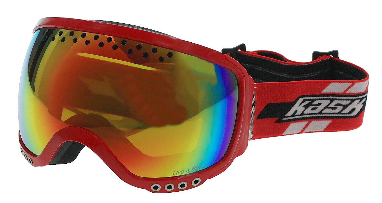 Lyžařské brýle KASK - MASK 4 GT, červená VLT Cat 3