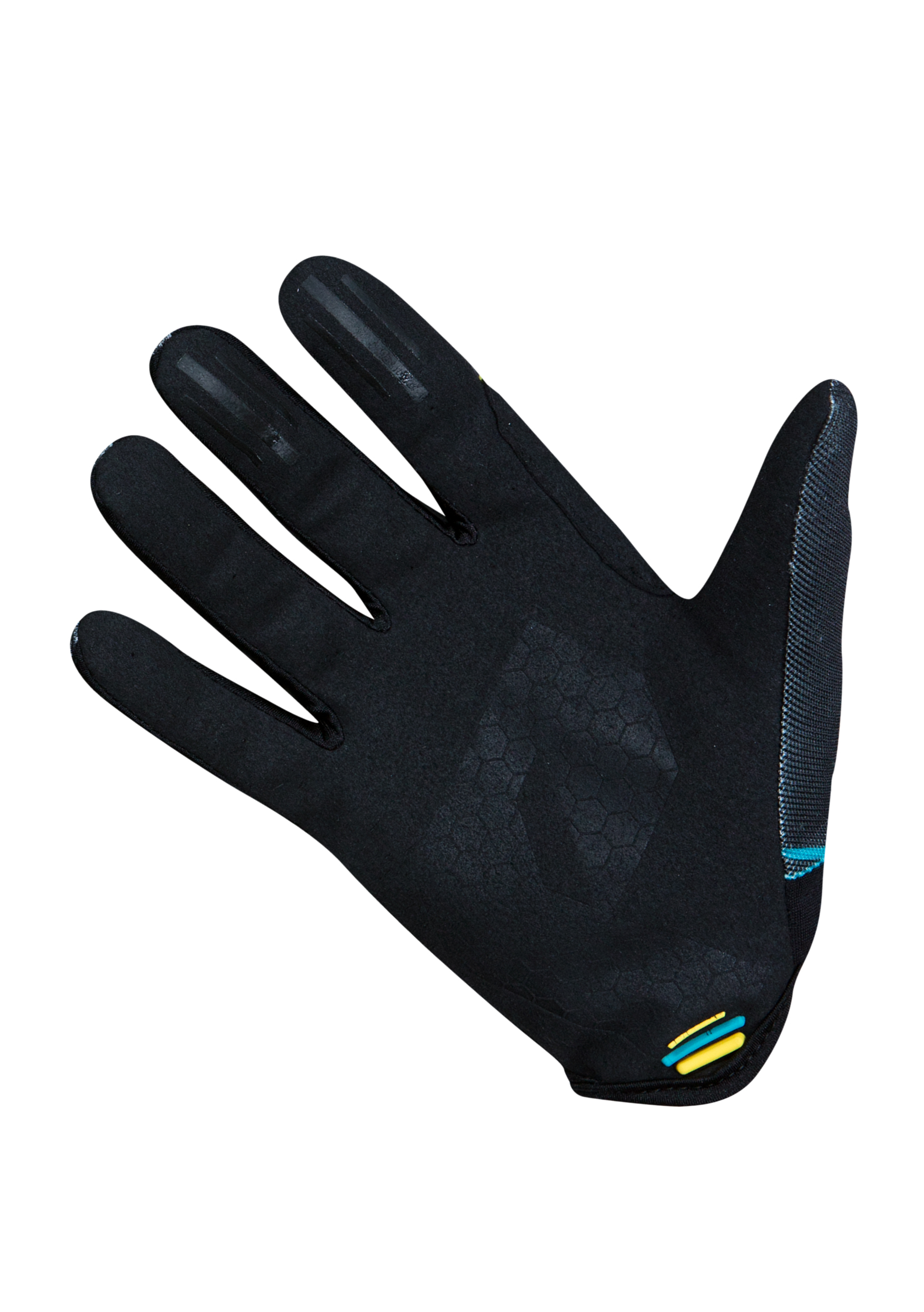Pánské cyklistické rukavice Platzangst - FR Glove, Black/yYellow