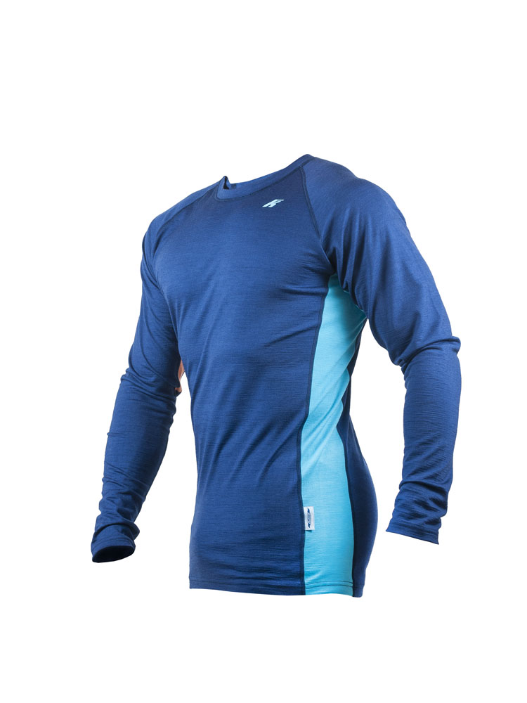 Pánské merino kraťasy KASK - Mens Shorts 160, světle modrá