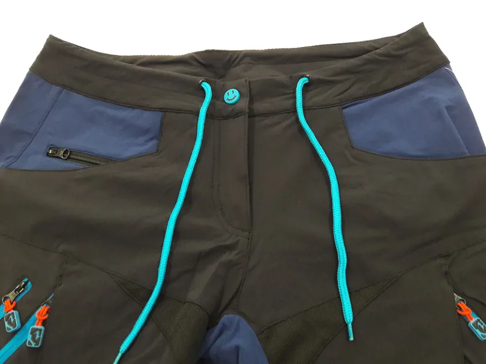 Dámské kraťasy Platzangst - Womens Smiley, černá