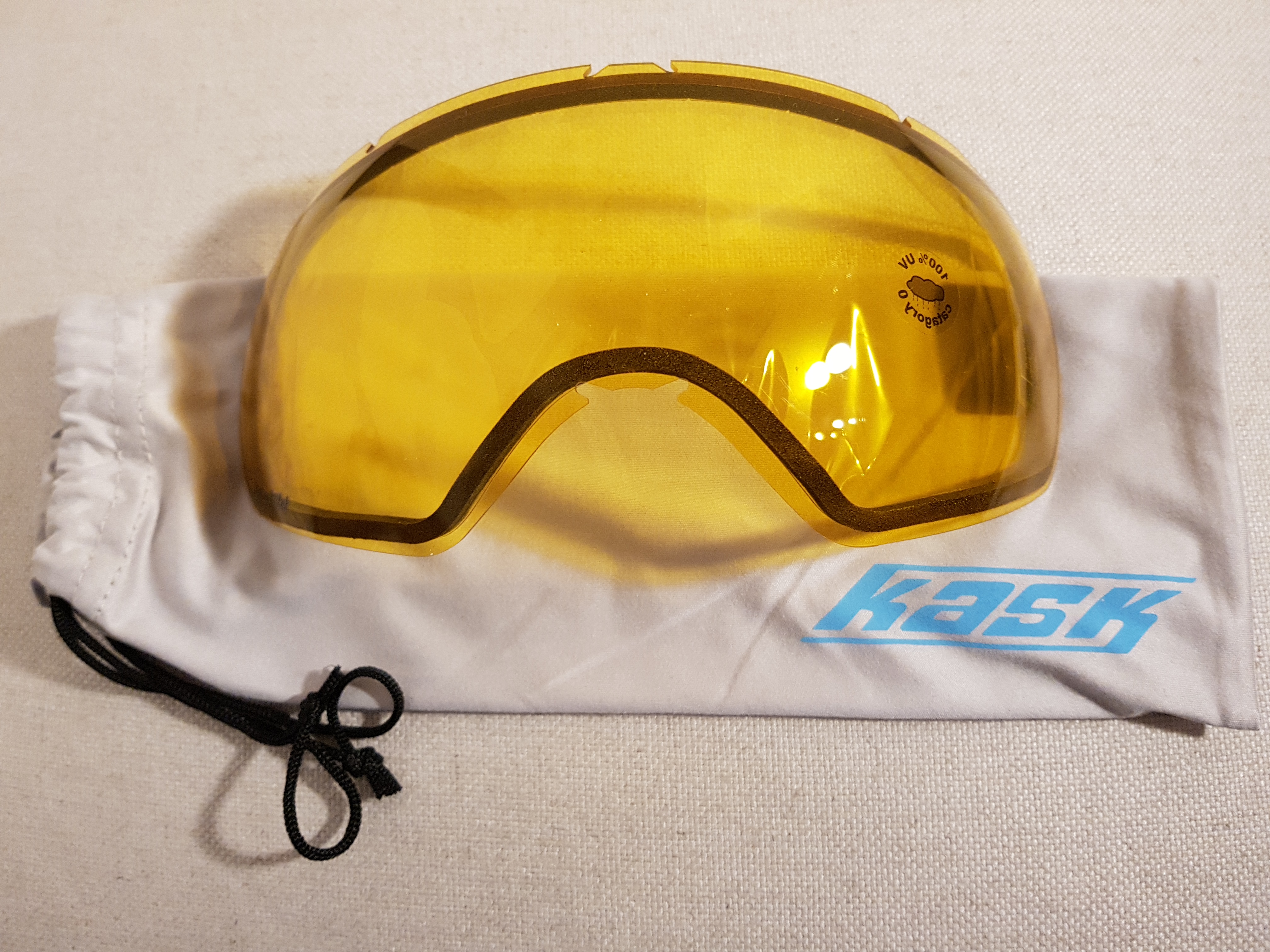 Lyžařské brýle KASK - MASK 4 BLACK, černá