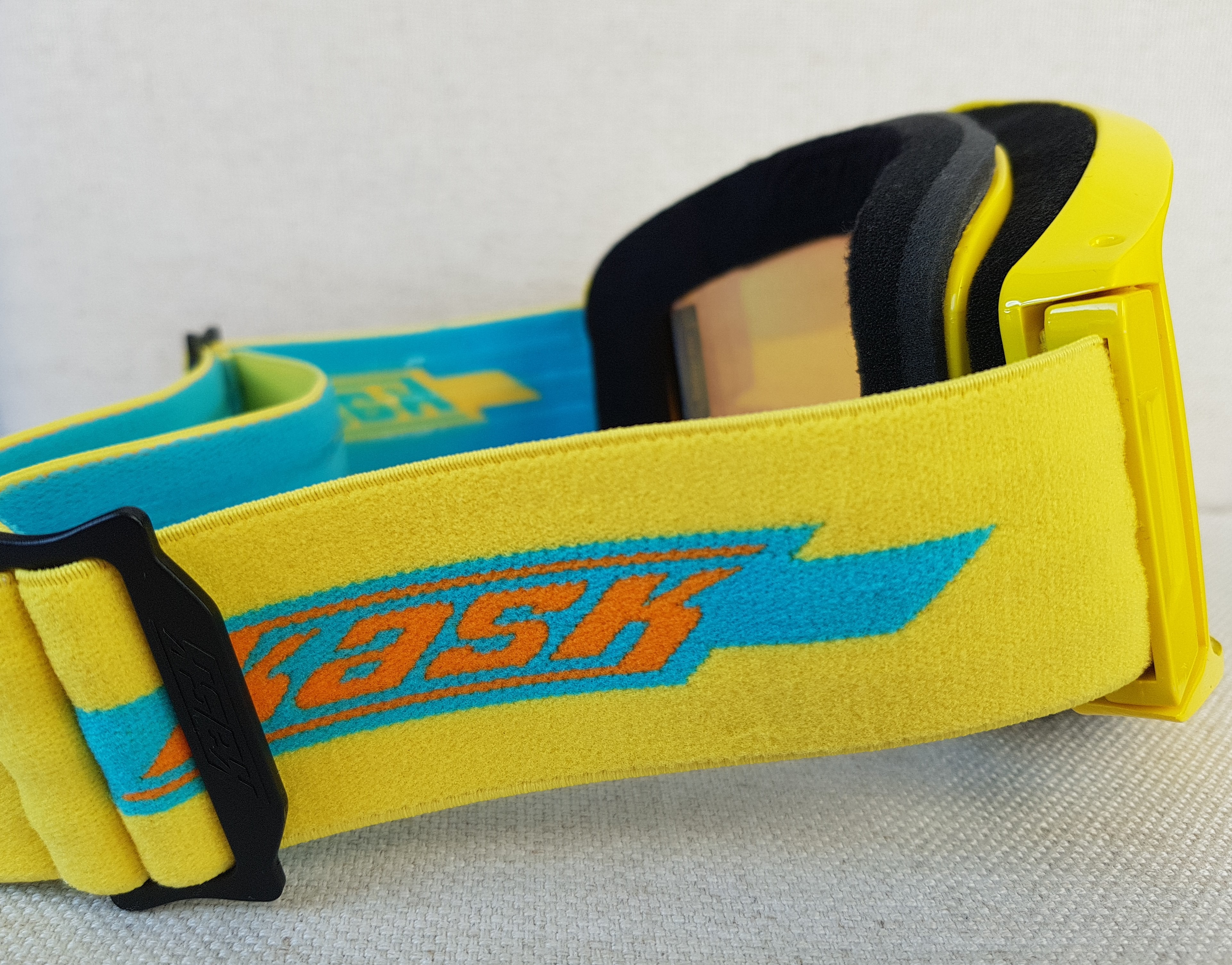 Lyžařské brýle KASK - MASK 3 YELLOW, žlutá, VLT Cat 2