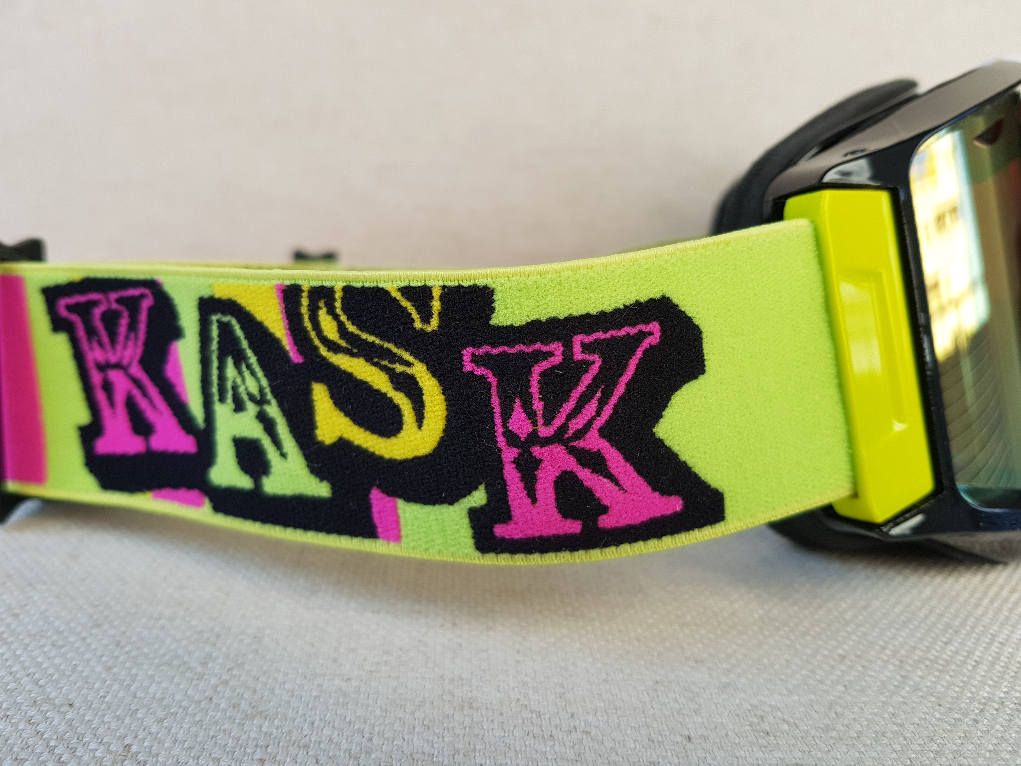 Lyžařské brýle KASK - MASK 3 WHITE, bílá, VLT Cat 3