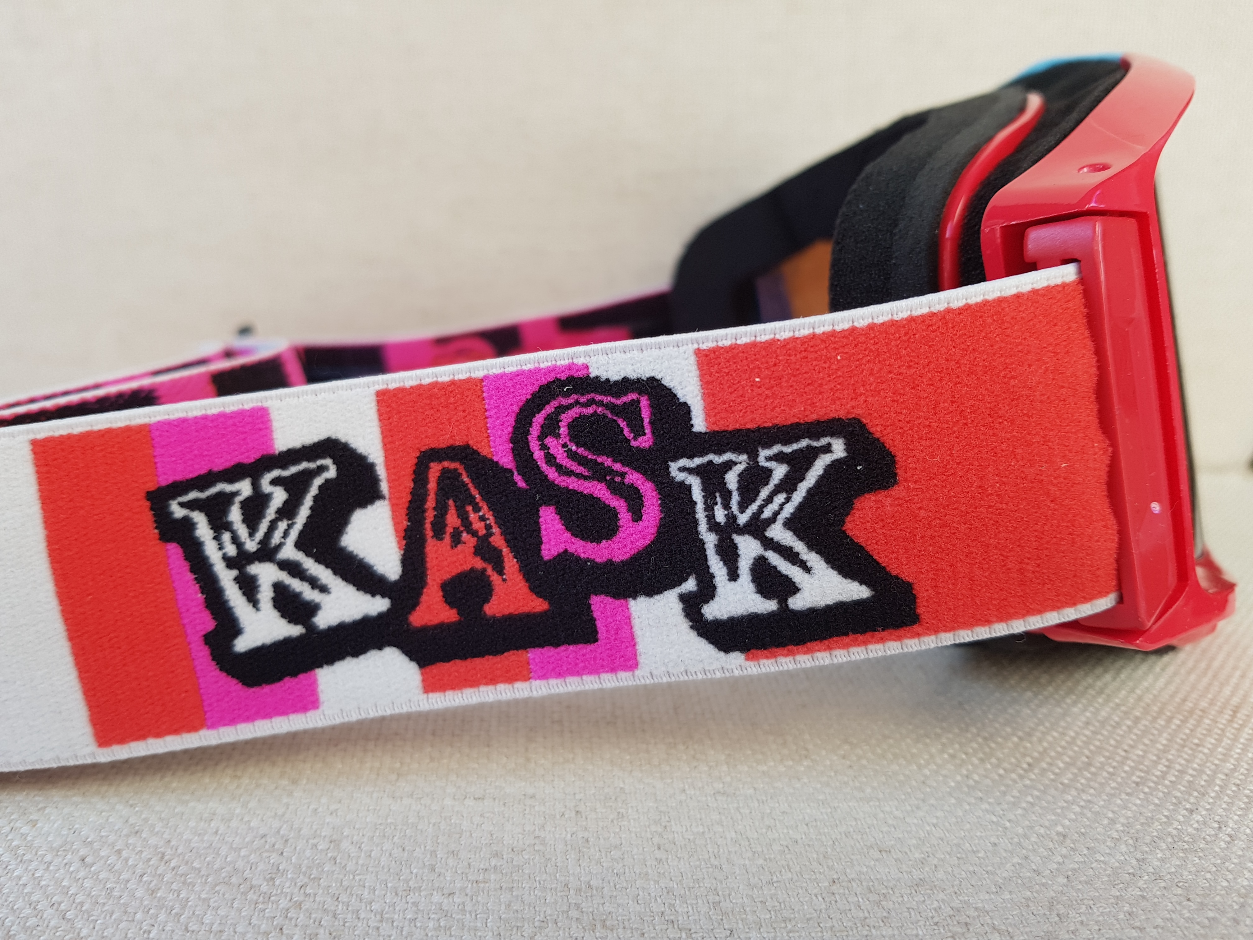 Lyžařské brýle KASK - MASK 3 Multi Circus, červená/modrá, VLT Cat 3