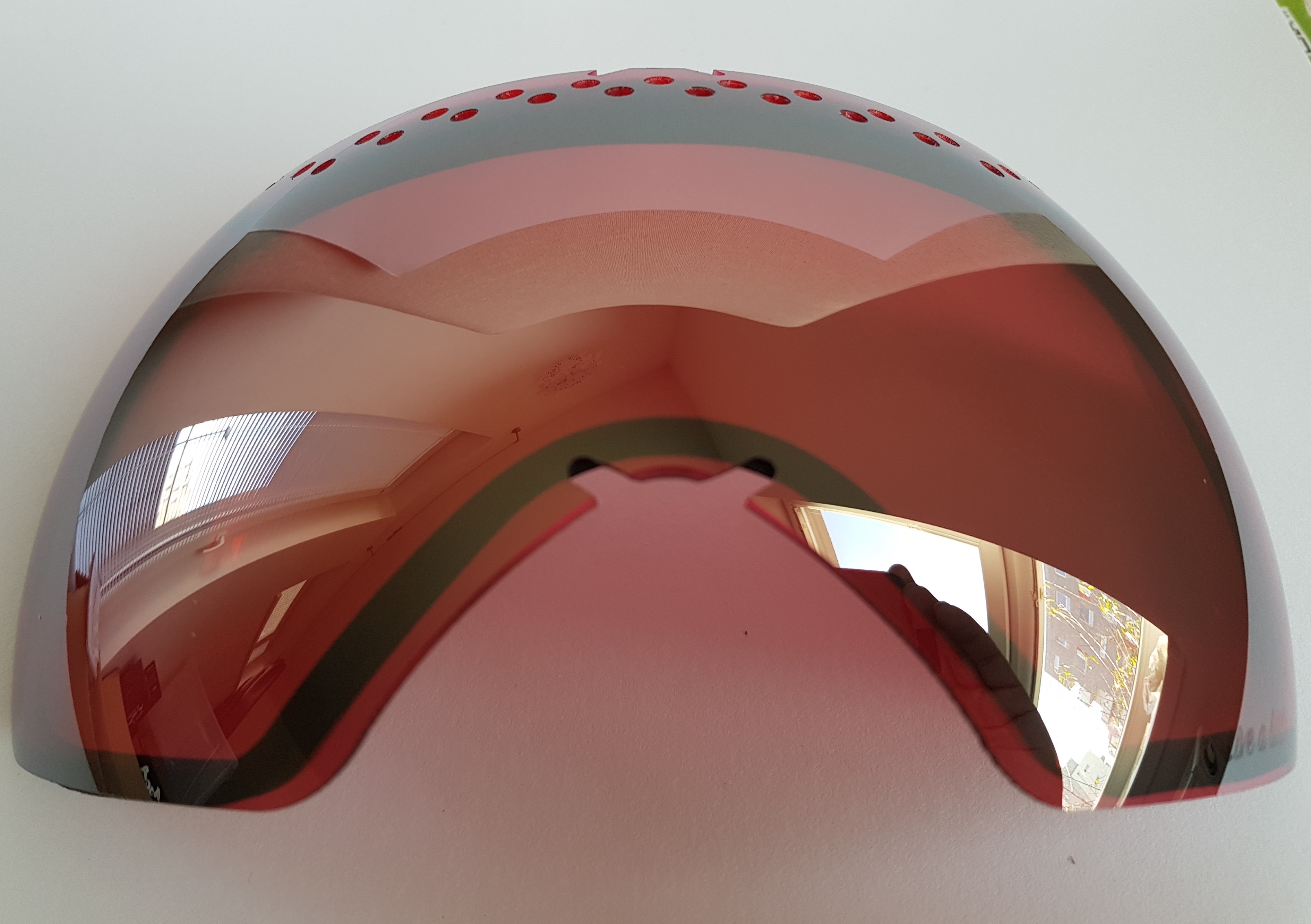 Zorník k lyžařským brýlím KASK - Lens Mask 4 Silver Mirror, Rose, VLT Cat 3