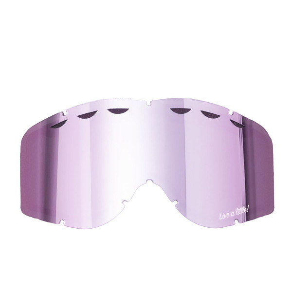Zorník k lyžařským brýlím KASK - Lens Mask 3 Purple Mirror, VLT Cat 3