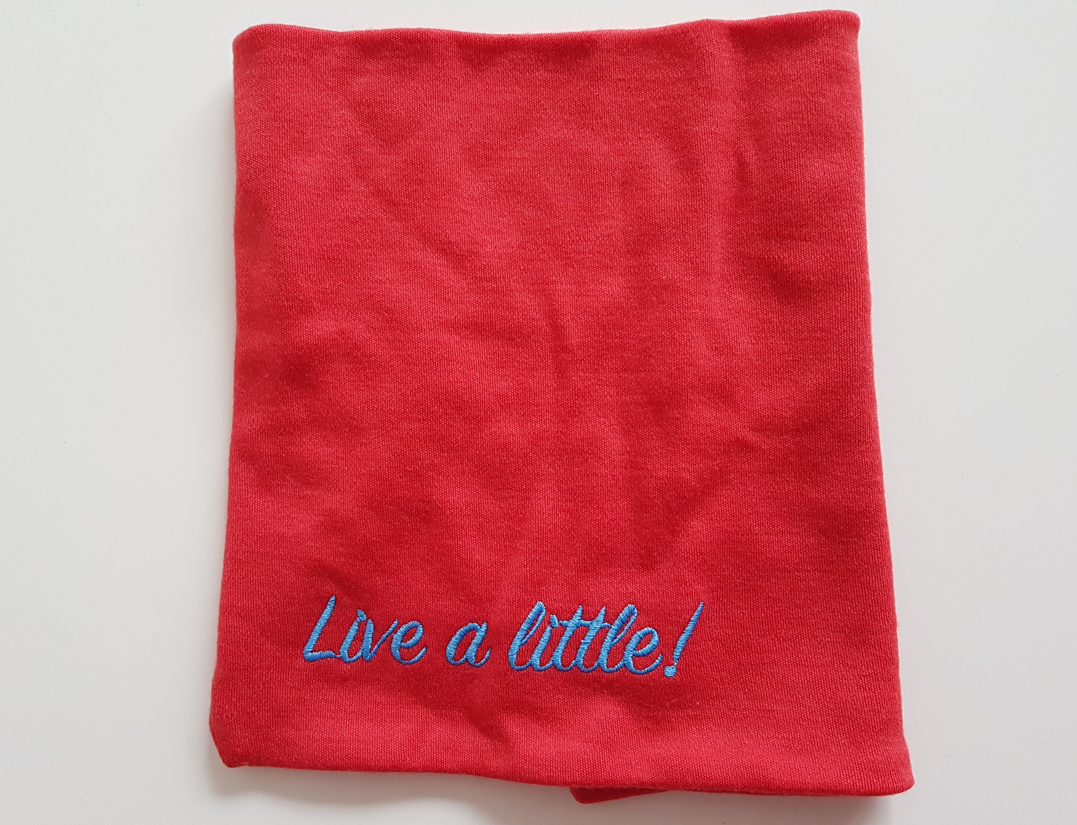 Dětský merino nákrčník KASK - Junior Tuben 300, červená (ROZBALENO SKLADEM)