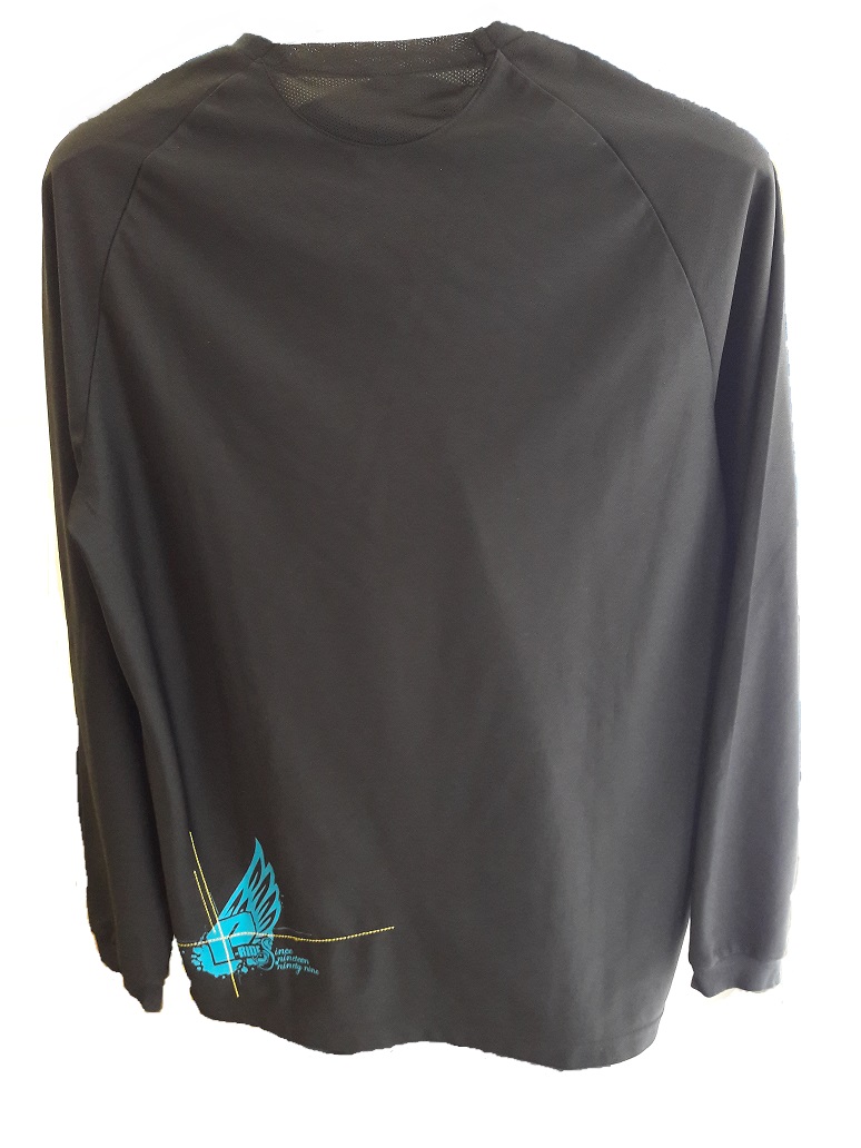 Pánský freeride dres Platzangst - P-Ride, černá/modrá