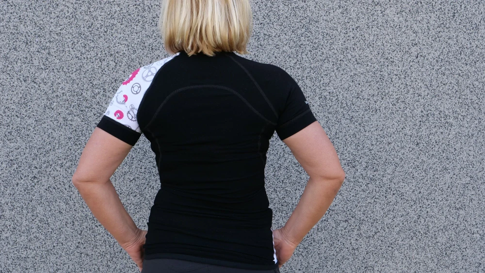 Bamboo triko DNK černý