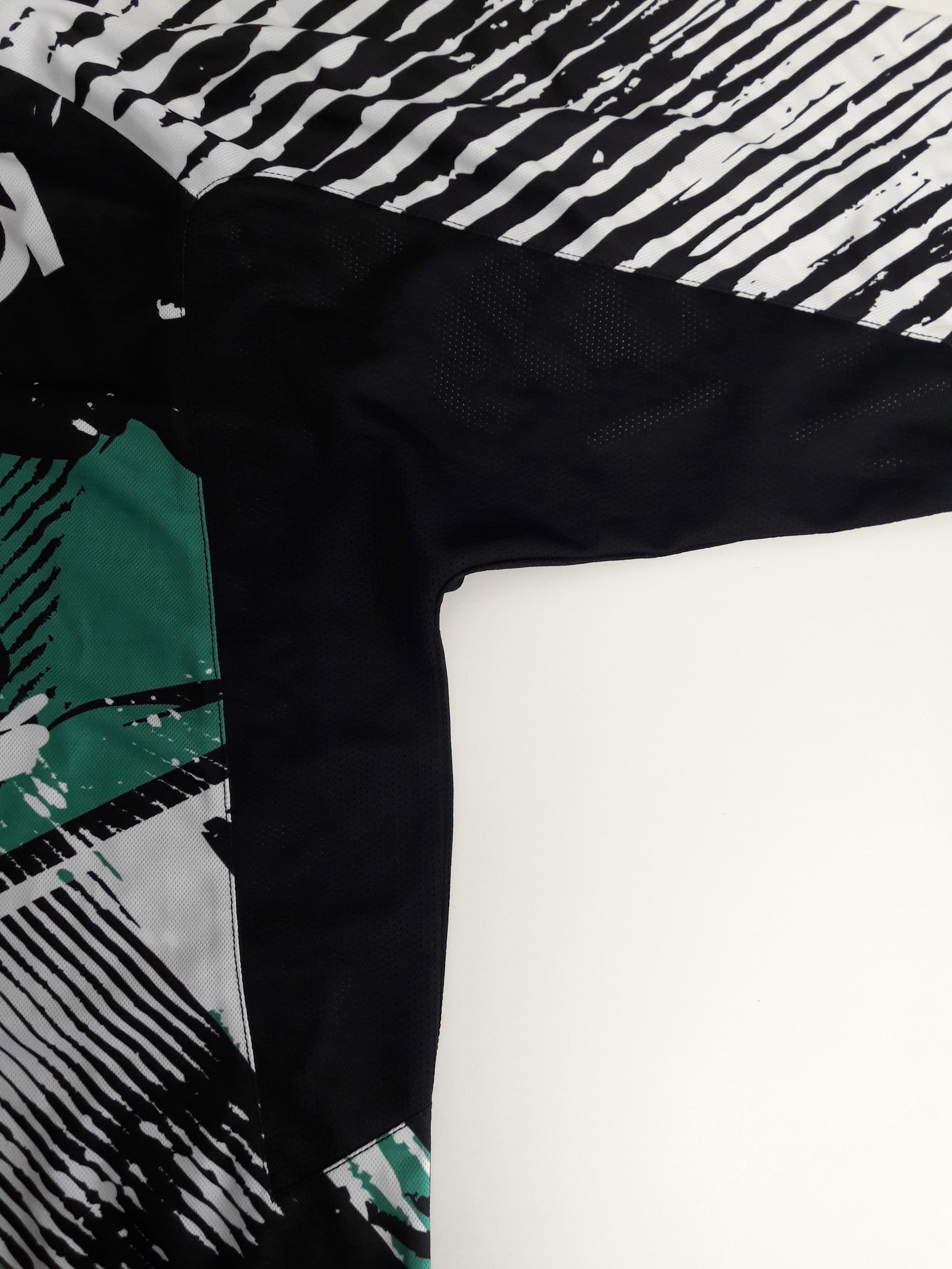 Pánský freeride dres Platzangst - Shred, černá/zelená