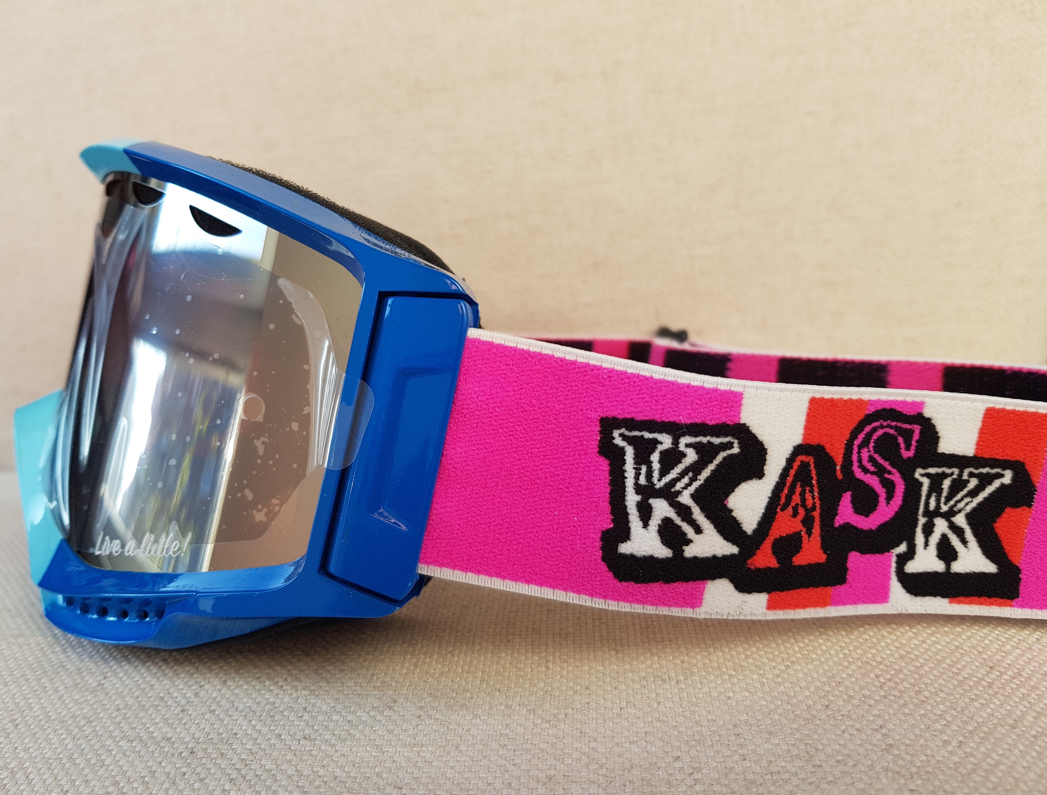 Lyžařské brýle KASK - MASK 3 Multi Circus, červená/modrá, VLT Cat 3