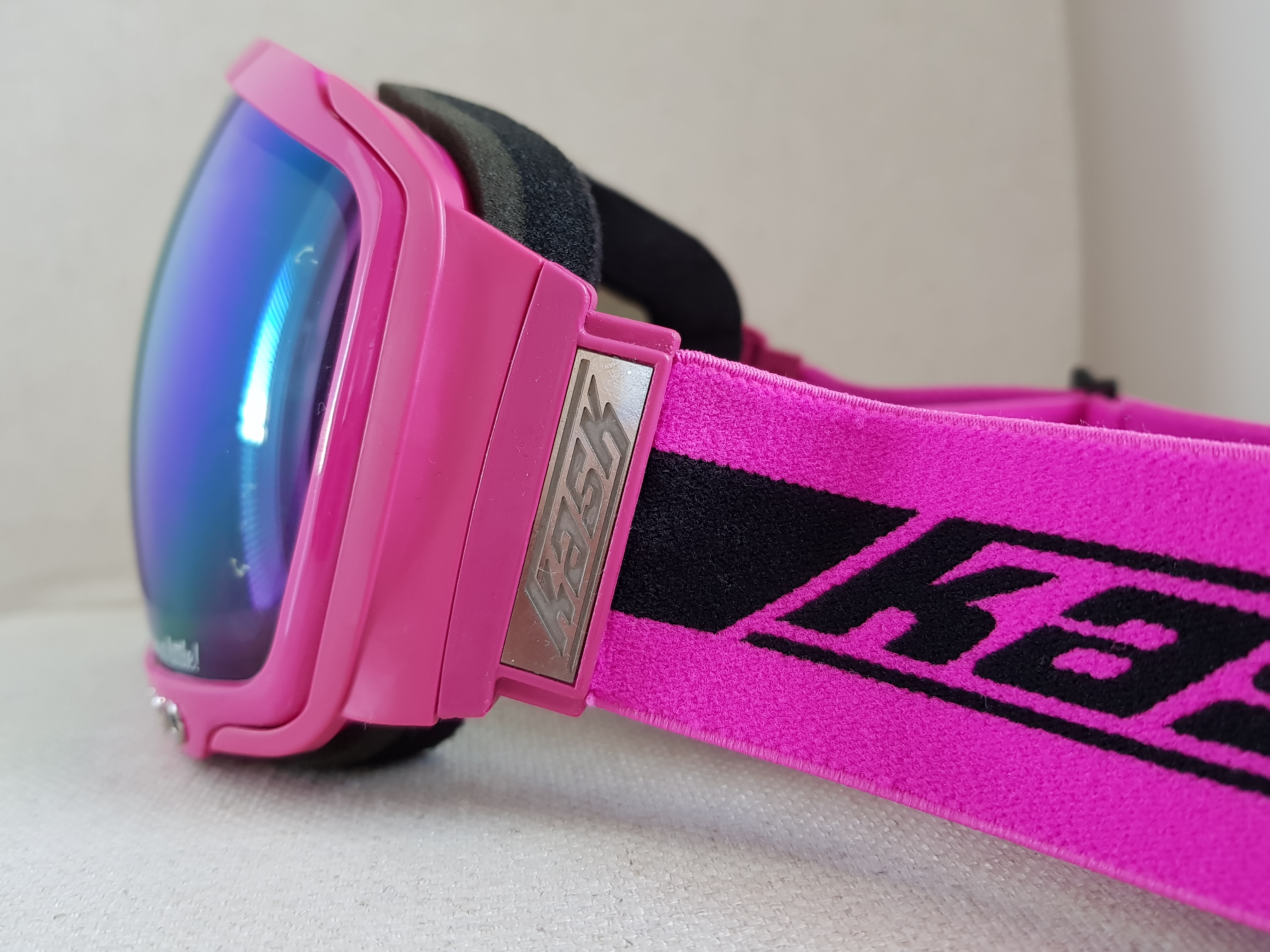 VZOREK Lyžařské brýle KASK - MASK 4 PINK, růžová  VLT Cat 3 (ROZBALENO SKLADEM)