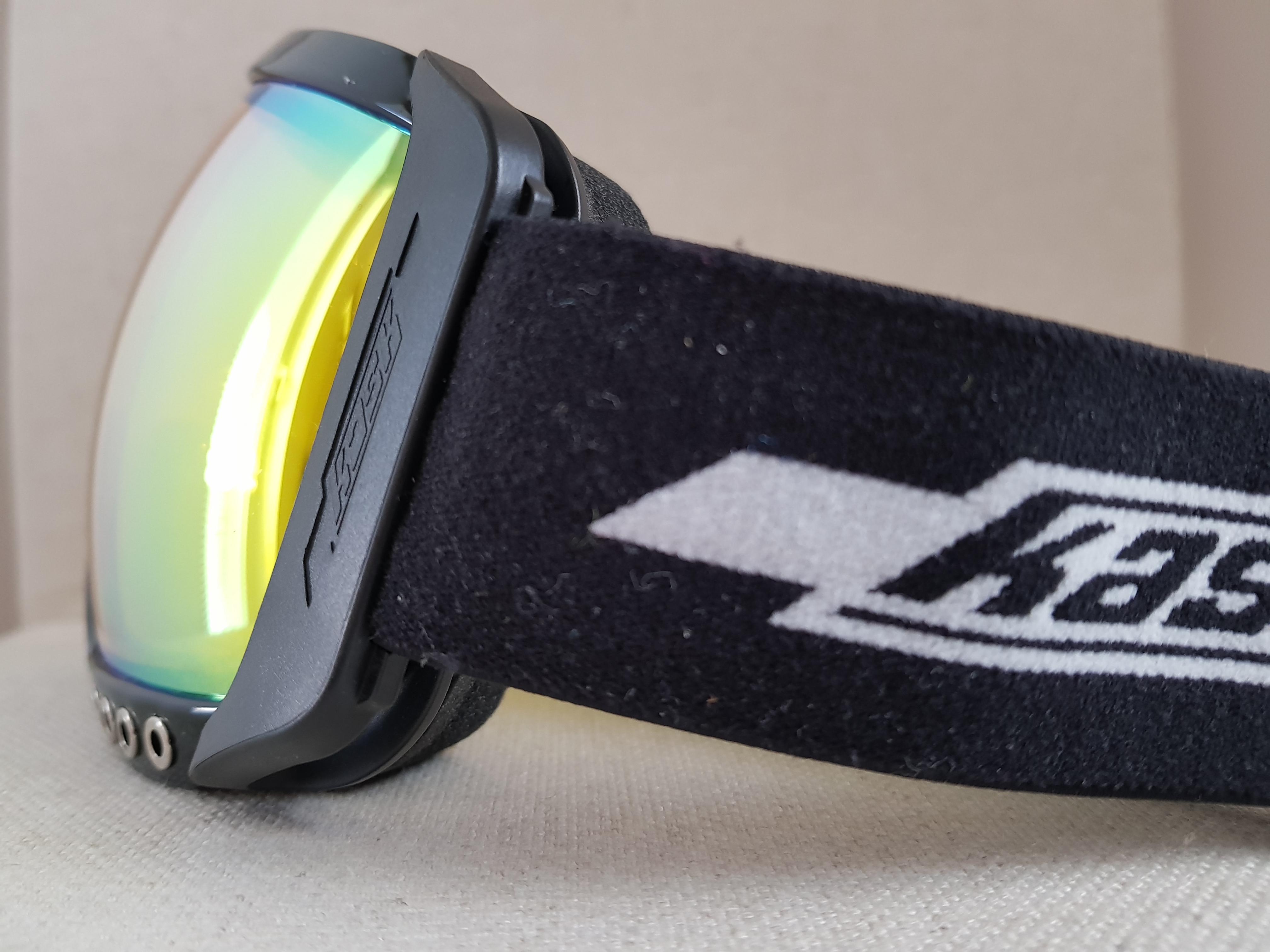 VZOREK Lyžařské brýle KASK - MASK 4 BLACK, černá VLT Cat 2 (ROZBALENO SKLADEM)