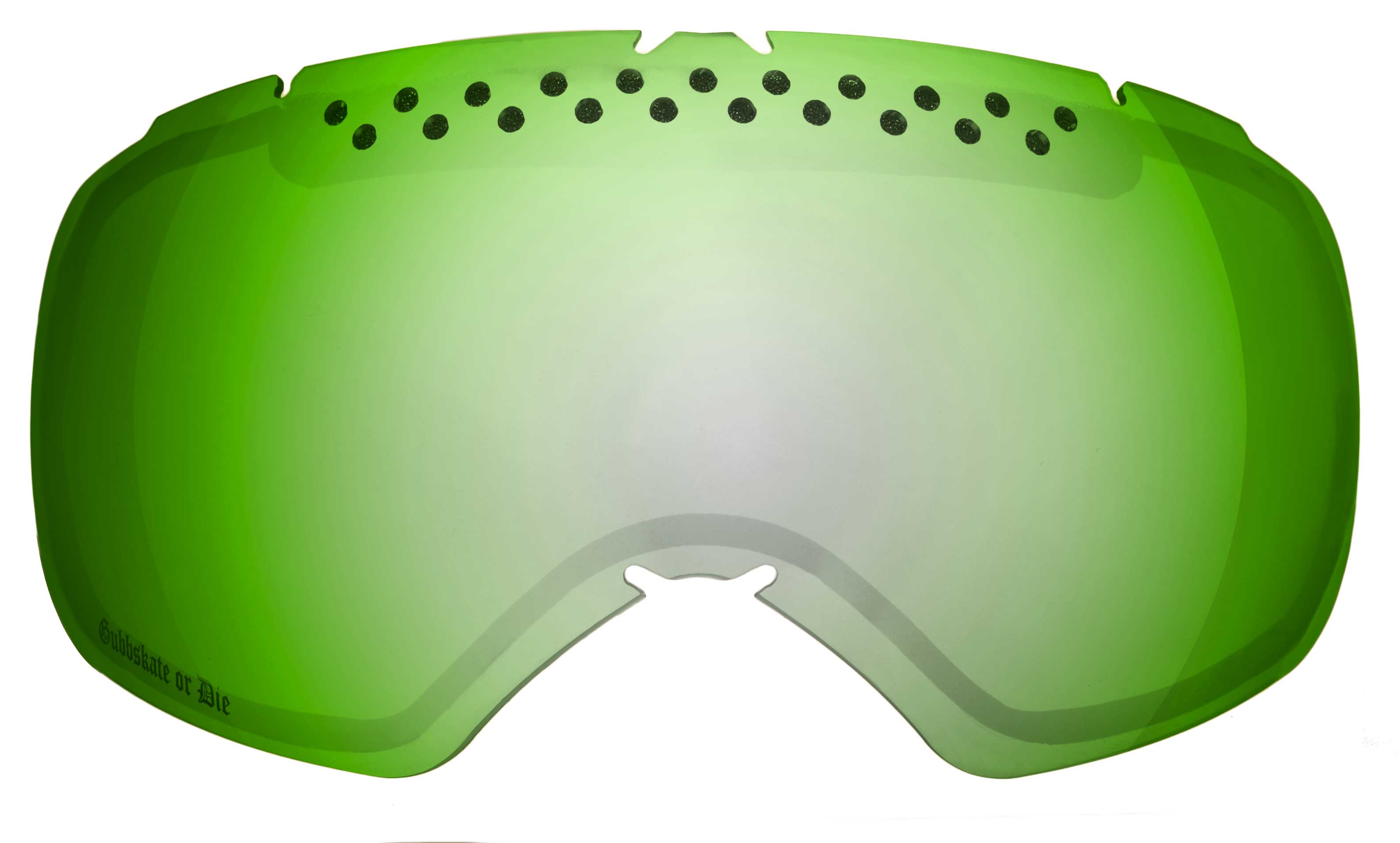 Zorník k lyžařským brýlím KASK - Lens Mask 4 Green Mirror, VLT Cat 2