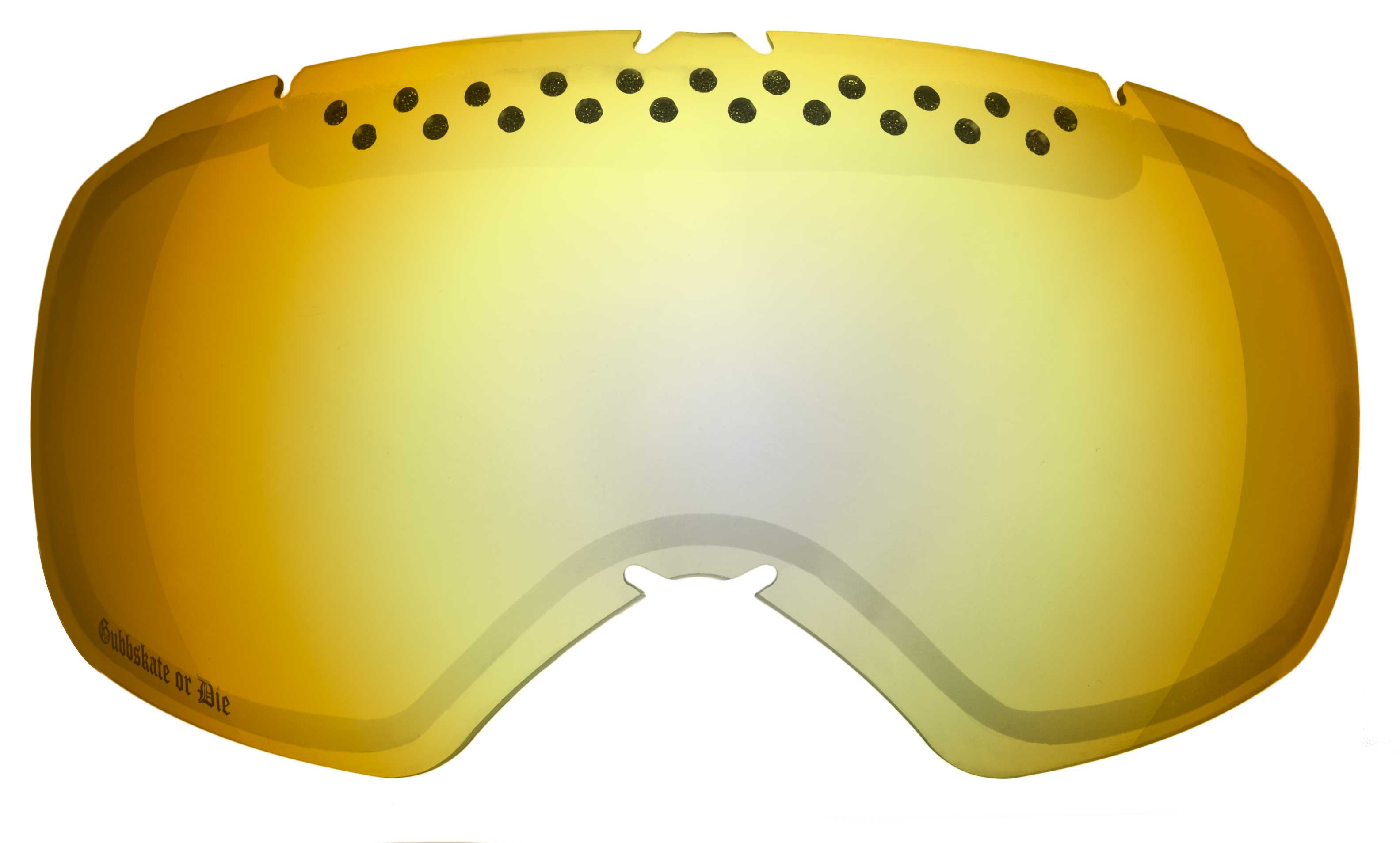 Zorník k lyžařským brýlím KASK - Lens Mask 4 Yellow, Gold Base, VLT Cat 3