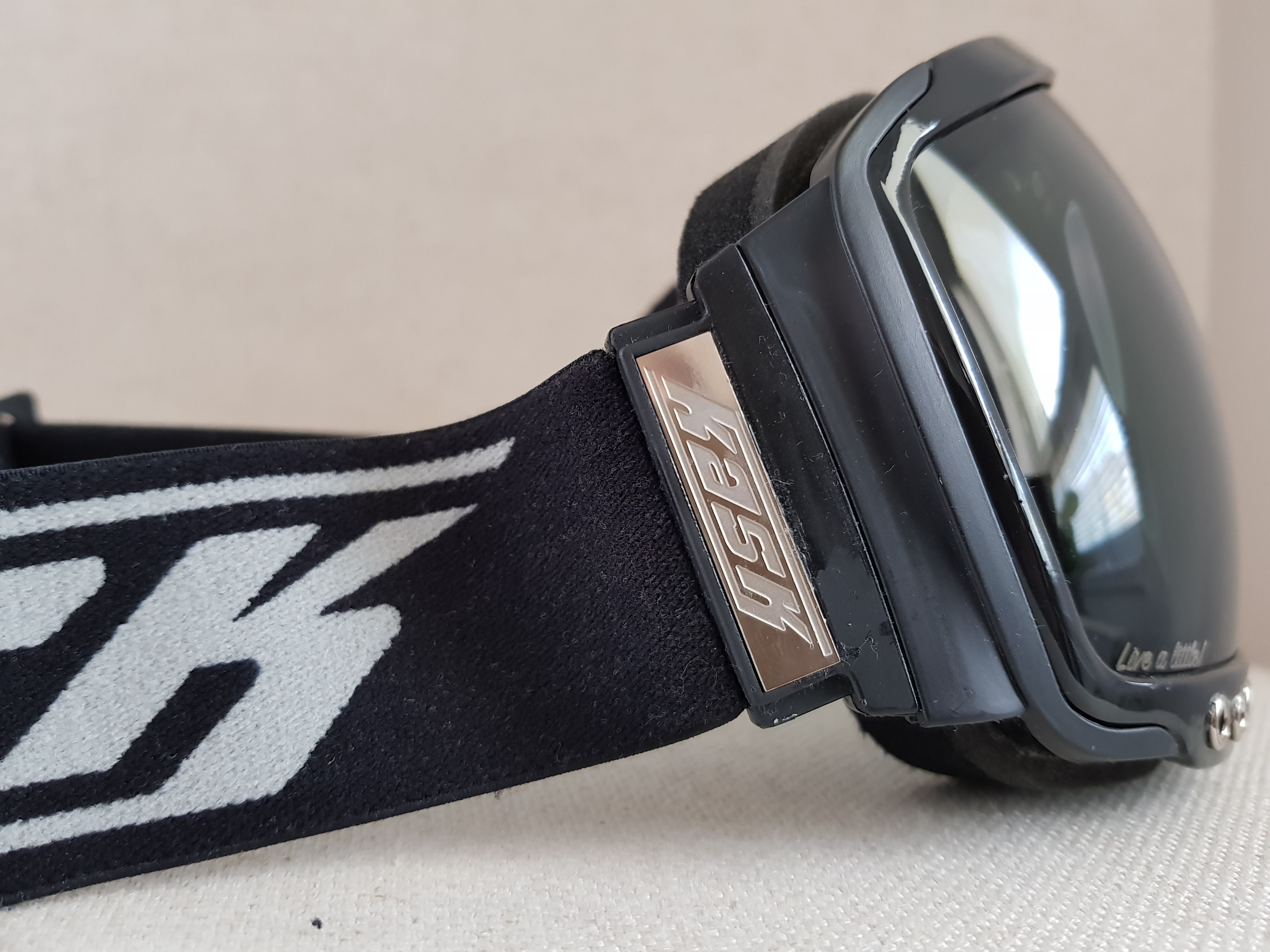 VZOREK Lyžařské brýle KASK - MASK 4 BLACK I, černá VLT Cat 3 (ROZBALENO SKLADEM)