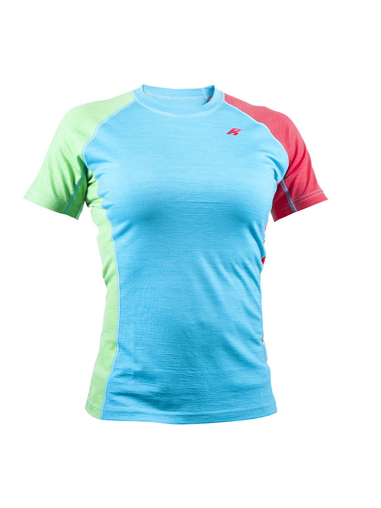 Dámské merino kalhoty KASK - Woman Longjohn 160 3/4, světle modrá