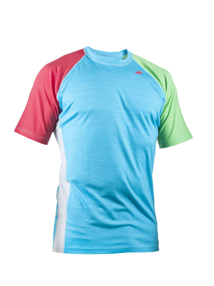 Pánské merino kraťasy KASK - Mens Shorts 160, světle modrá