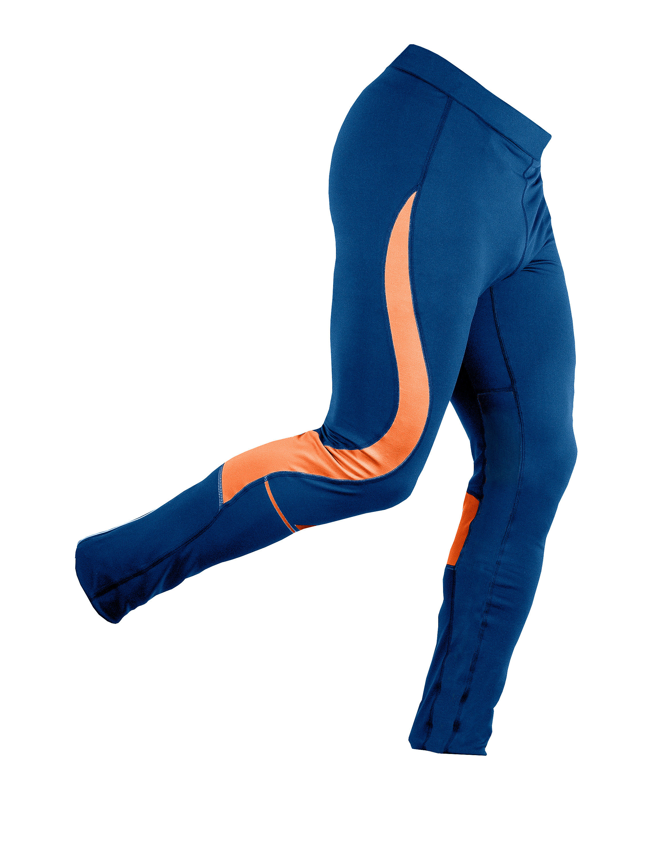 Merino ponožky KASK - Running, oranžová