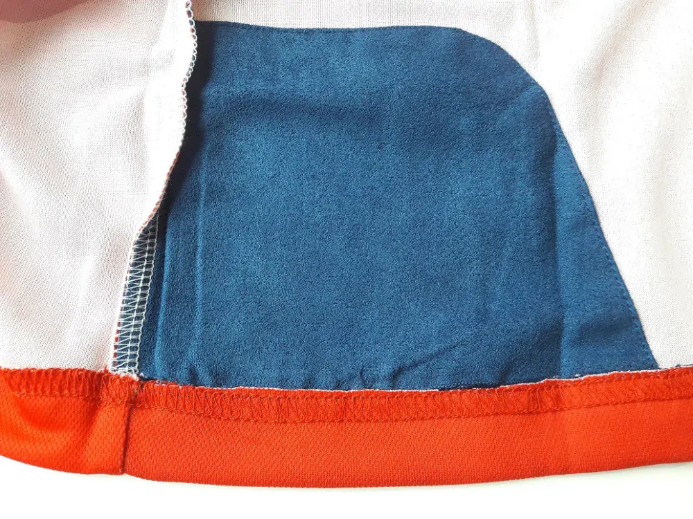 Pánský freeride dres Platzangst - Classic, modrá/červená