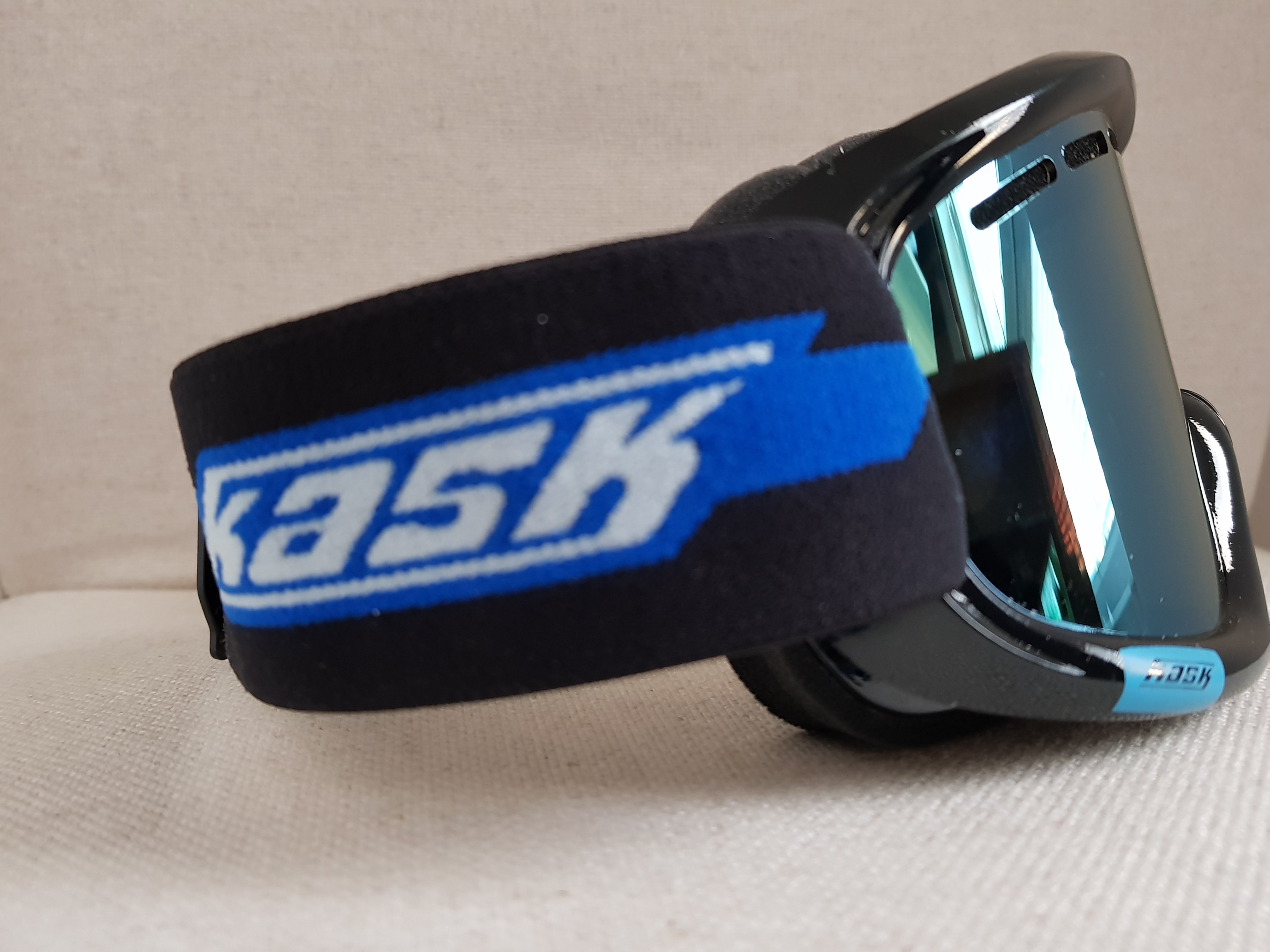 Lyžařské brýle KASK - MASK 2 Black, černá, VLT Cat 3