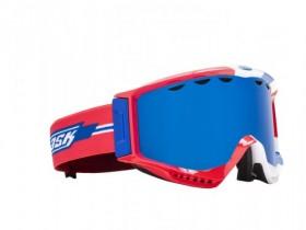Lyžařské brýle KASK - MASK 3 Norway, červená, VLT Cat 3