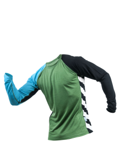 Pánské merino tričko KASK - Crew 160, tmavě zelená