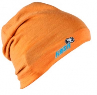 Merino čepice KASK - Fast, oranžová (ROZBALENO SKLADEM)